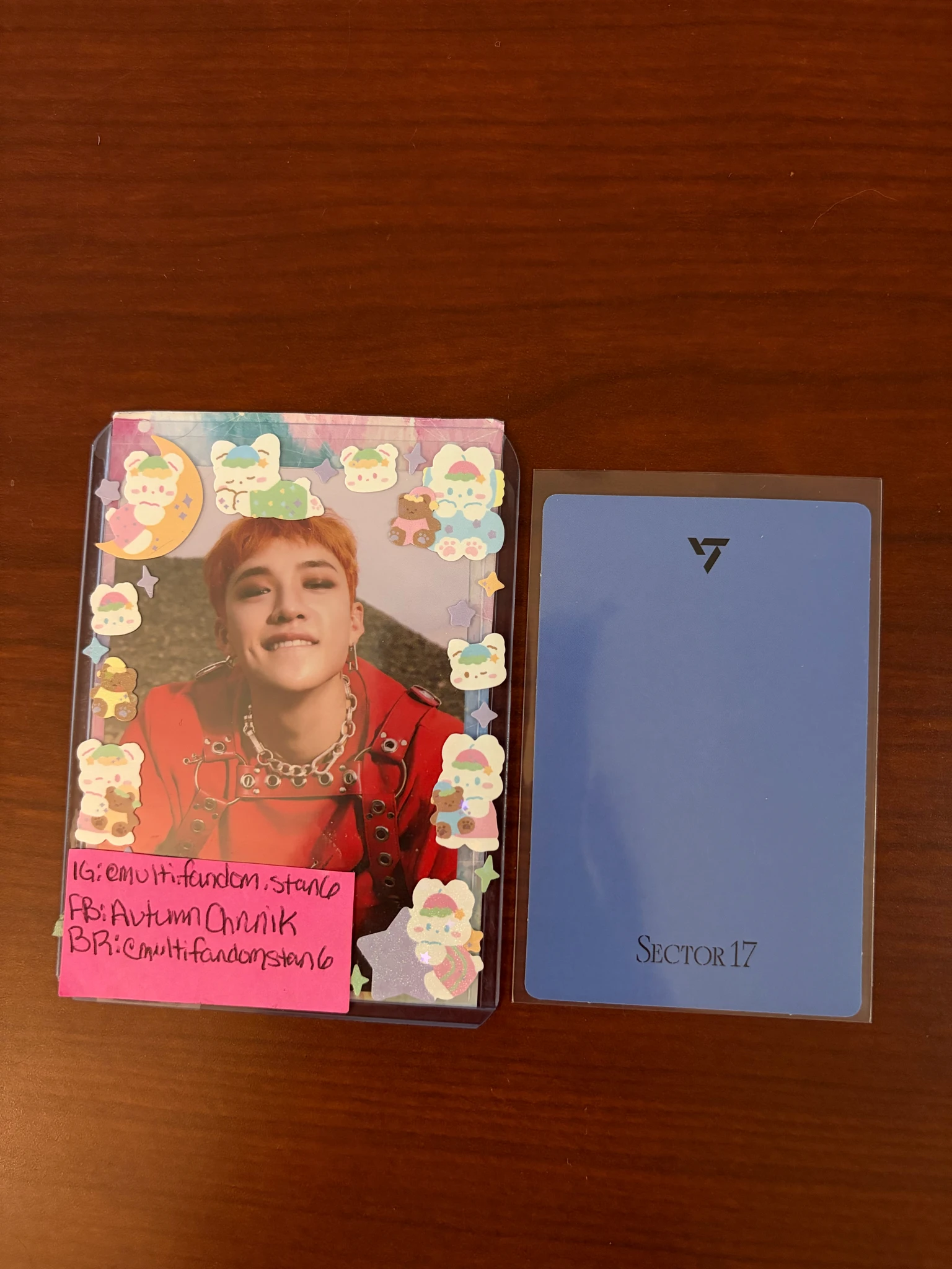 SEVENTEEN Woozi SEVENTEEN - Woozi - SECTOR 17 Album album photocard new heights version listing photo 2