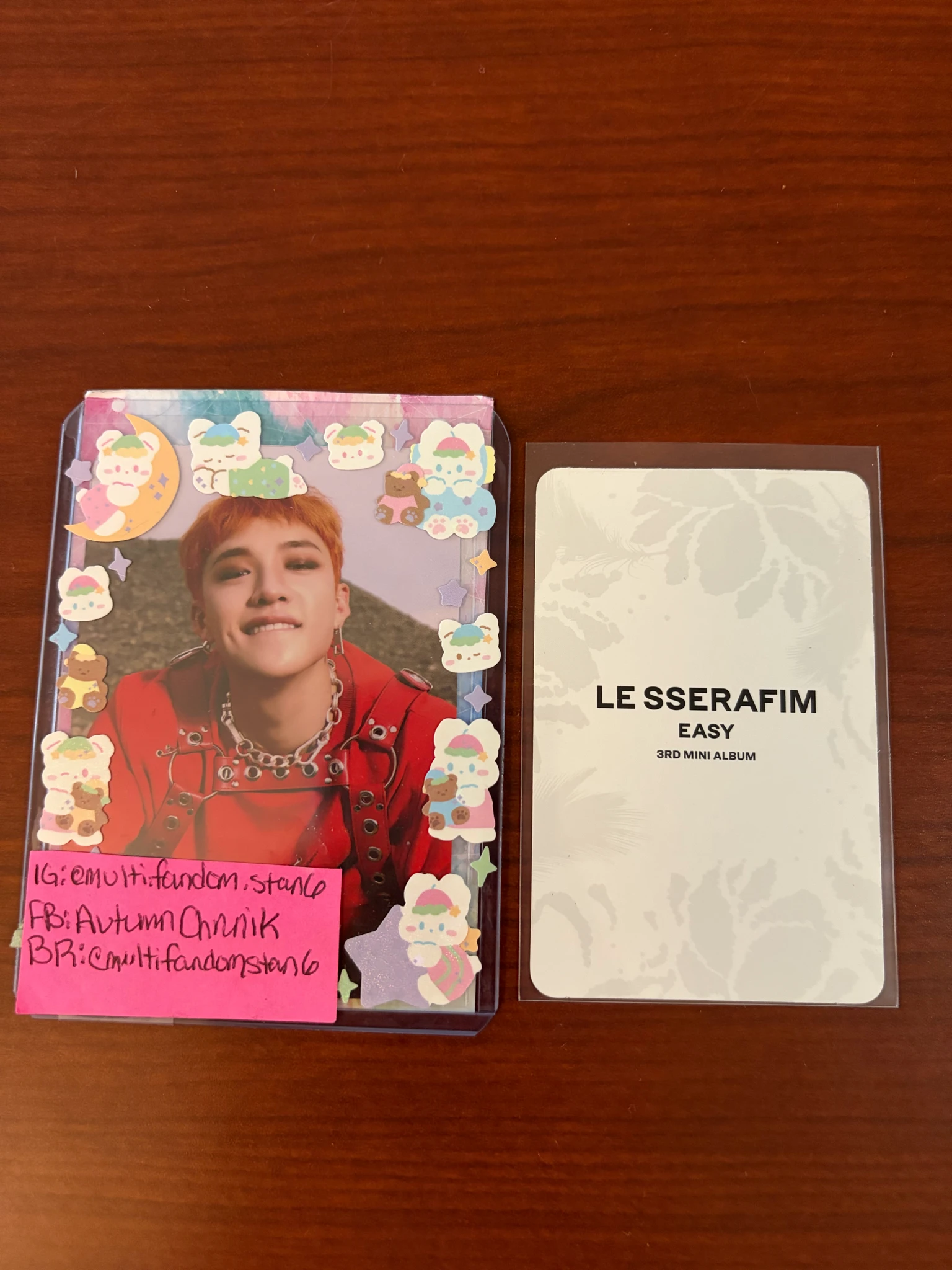 LE SSERAFIM LE SSERAFIM - EASY Album target exclusive listing photo 2