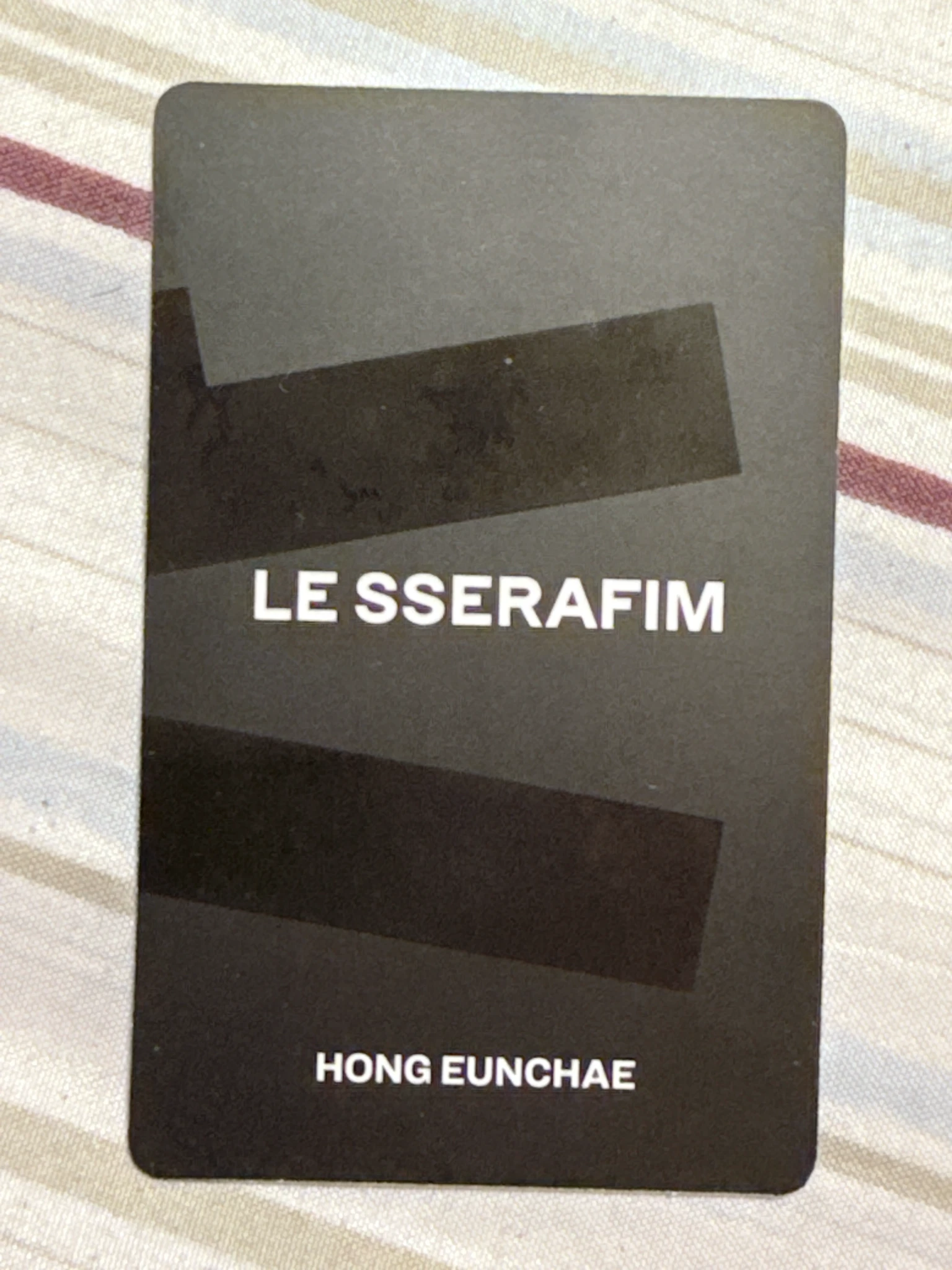 LE SSERAFIM Hong Eunchae LE SSERAFIM - Hong Eunchae - FEARLESS Album album photocard listing photo 2