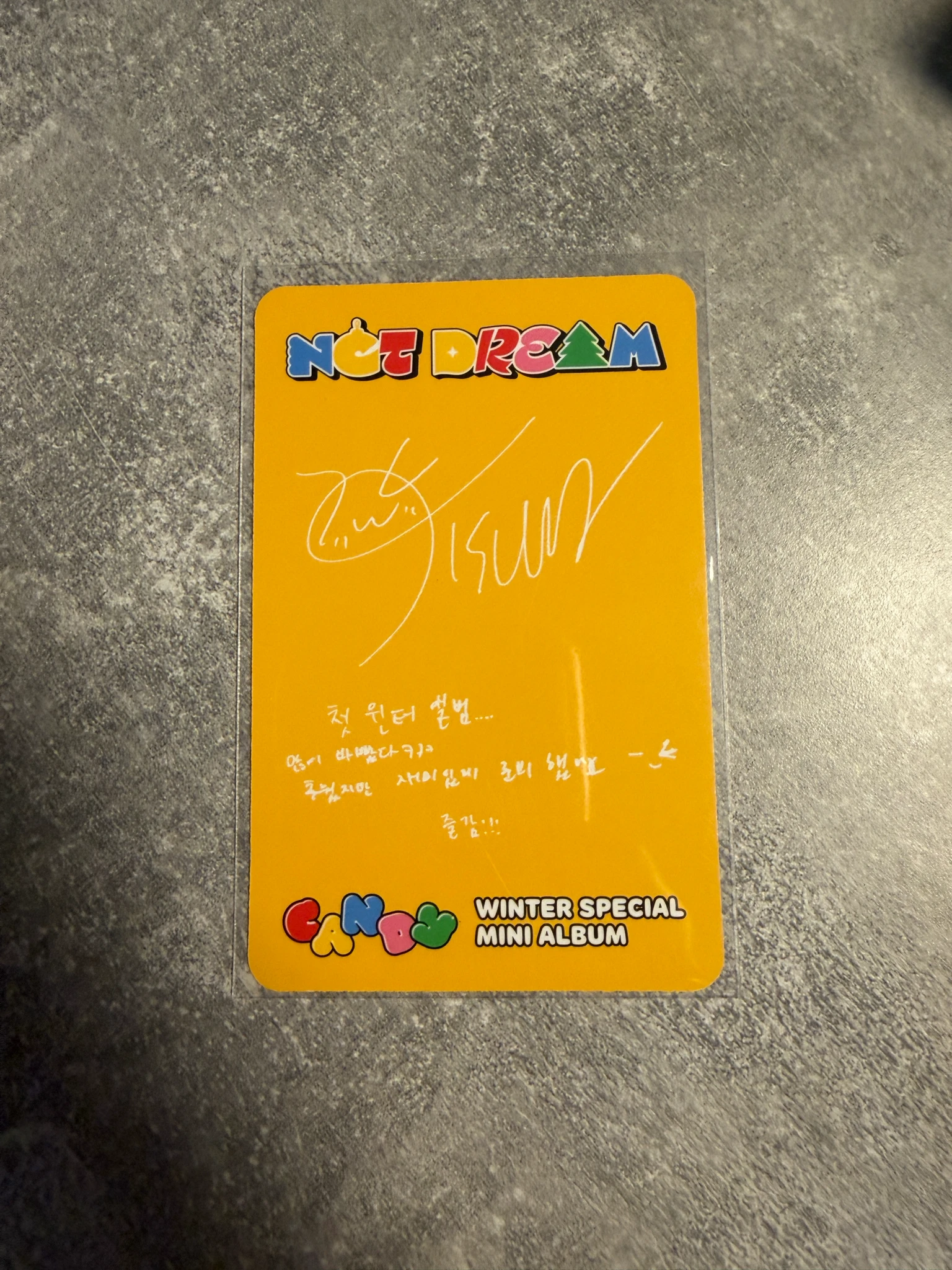NCT DREAM Jisung NCT DREAM - Jisung - Candy Album digipack ver. listing photo 2