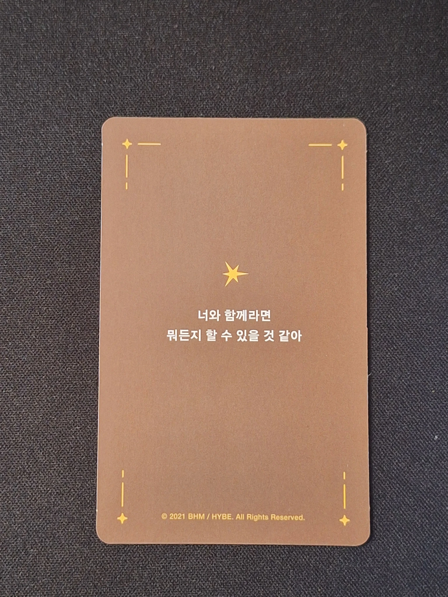 TOMORROW X TOGETHER Yeonjun TOMORROW X TOGETHER - Yeonjun - The Chaos Chapter: Fight or Escape Album os card listing photo 2