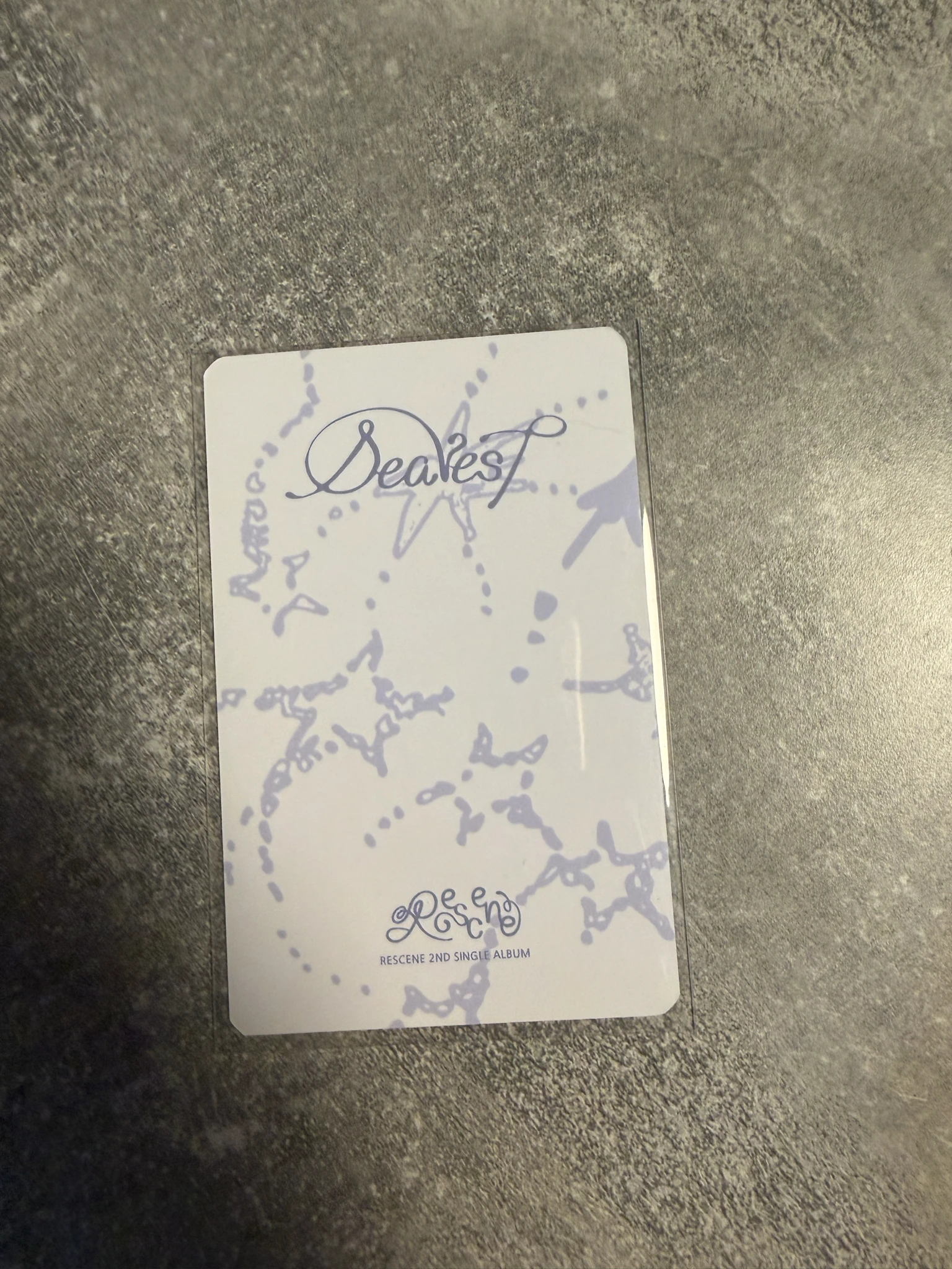 RESCENE Liv RESCENE - Liv - Dearest Album dewy version album photocard listing photo 2