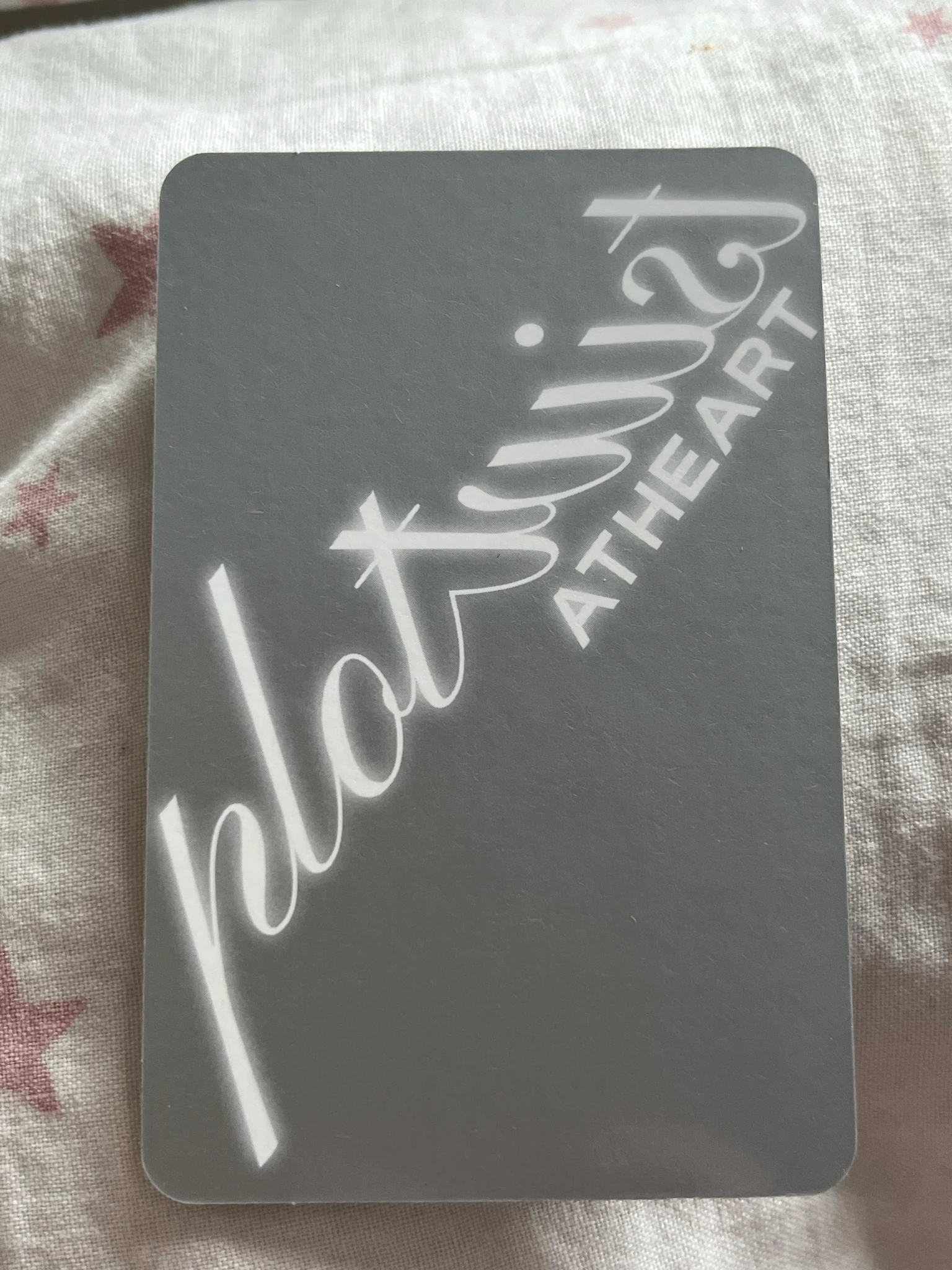 AtHeart Katelyn AtHeart - Katelyn - Plot twist Album album photocard korean album listing photo 2