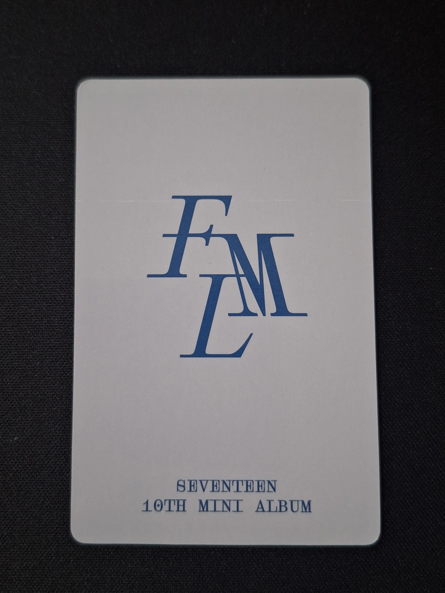 SEVENTEEN Seungkwan SEVENTEEN - Seungkwan - FML Album withfans / yizhiyu (yzy) video call (fancall) D version listing photo 2