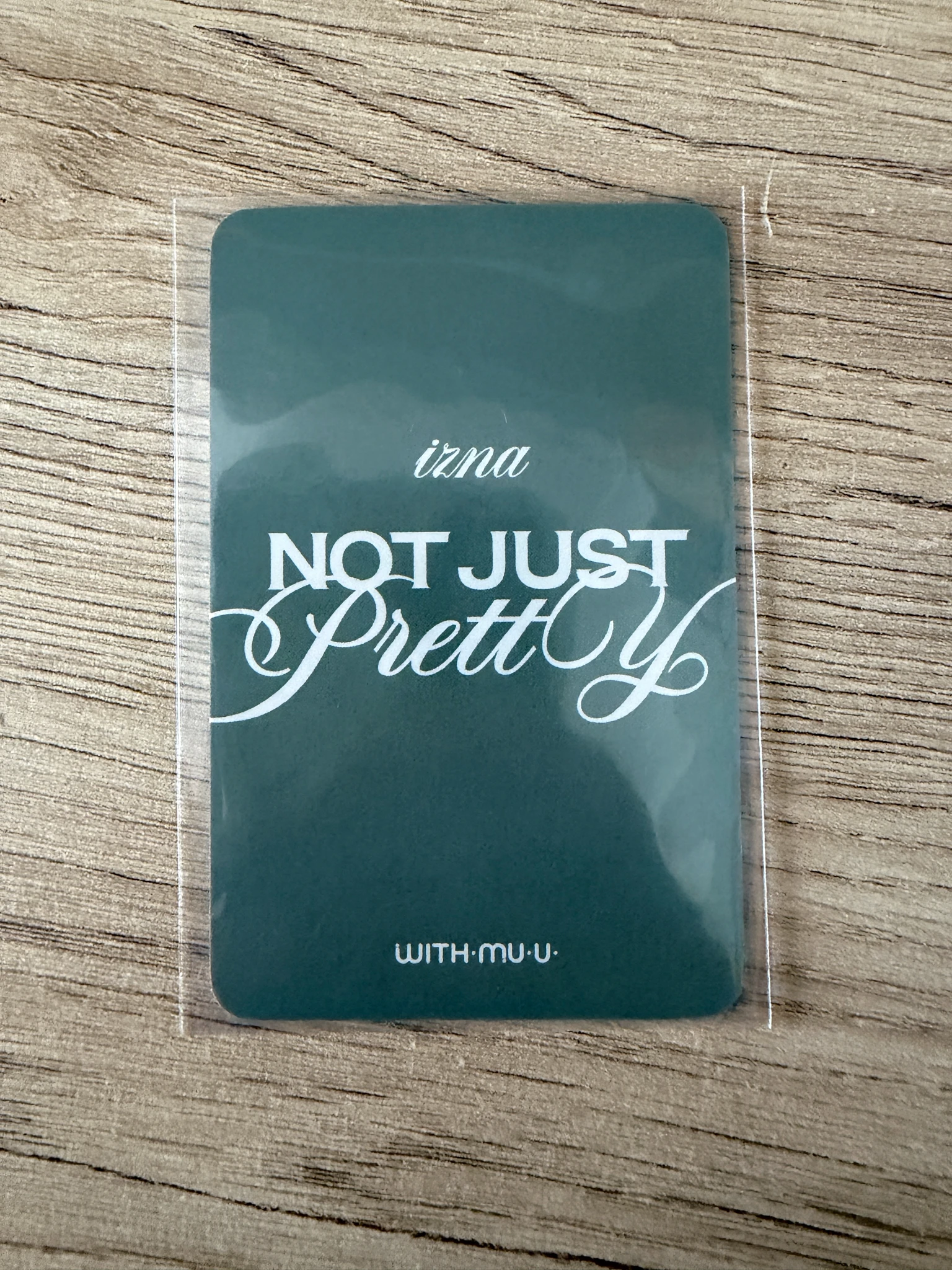 izna Choi Jungeun izna - Choi Jungeun - Not Just Pretty Album withmuu video call fansign listing photo 2