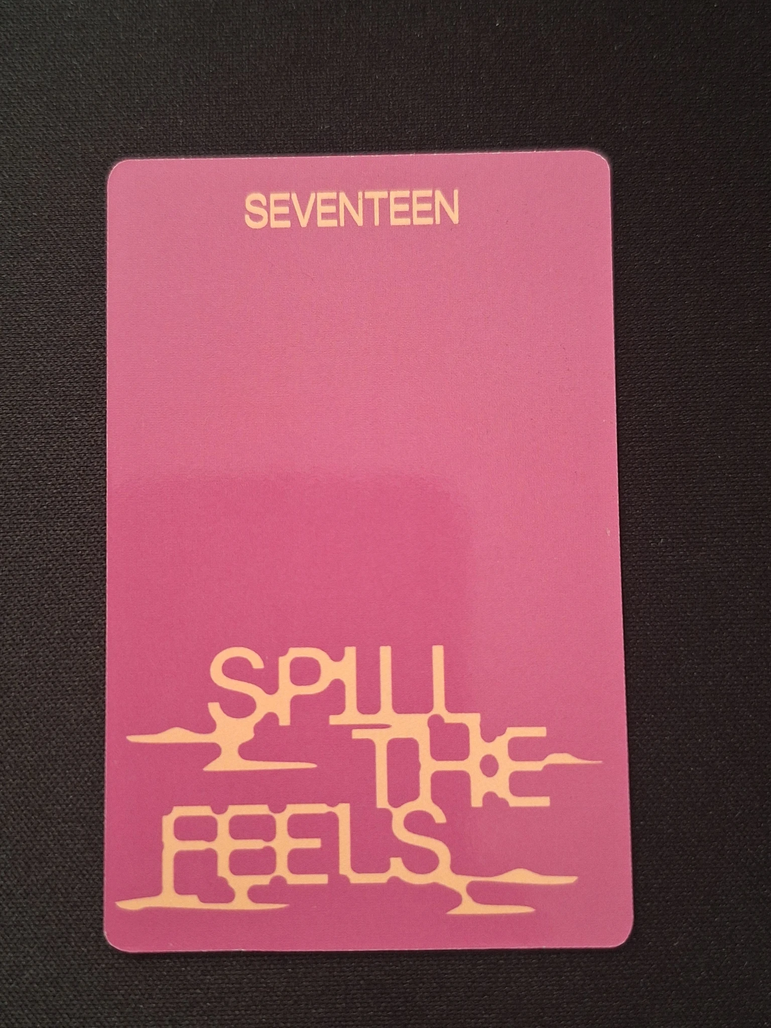 SEVENTEEN Joshua SEVENTEEN - Joshua - Spill the Feels Album feel new version kit version listing photo 2