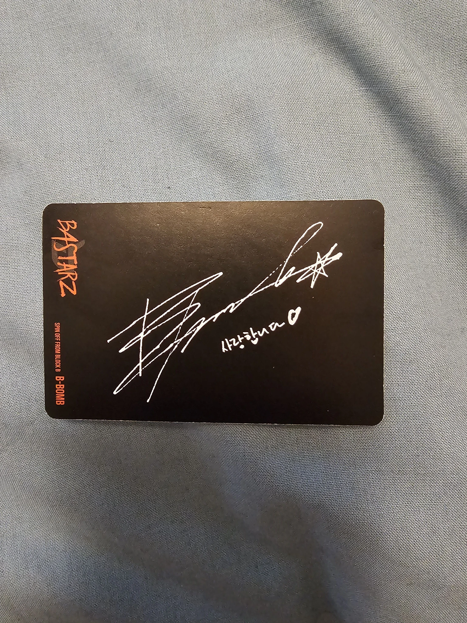 Block B B-Bomb Block B - B-Bomb - Welcome 2 Bastarz Album album photocard listing photo 2