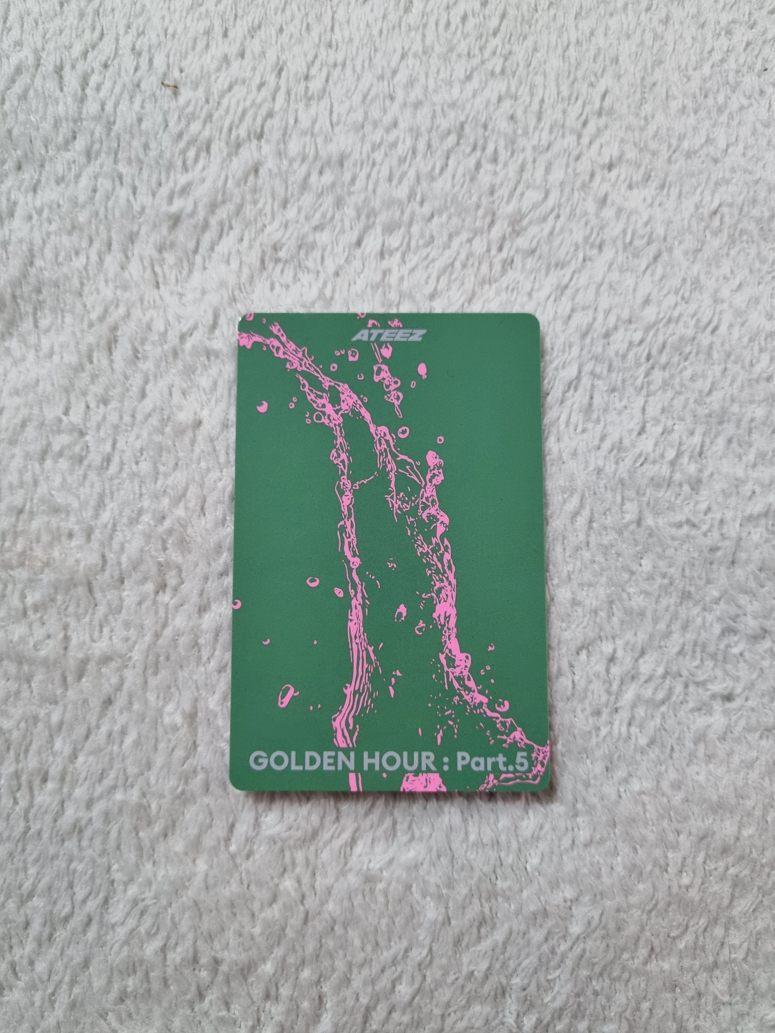 ATEEZ Hongjoong ATEEZ - Hongjoong - GOLDEN HOUR : Part.5 Album album photocard Z version listing photo 2