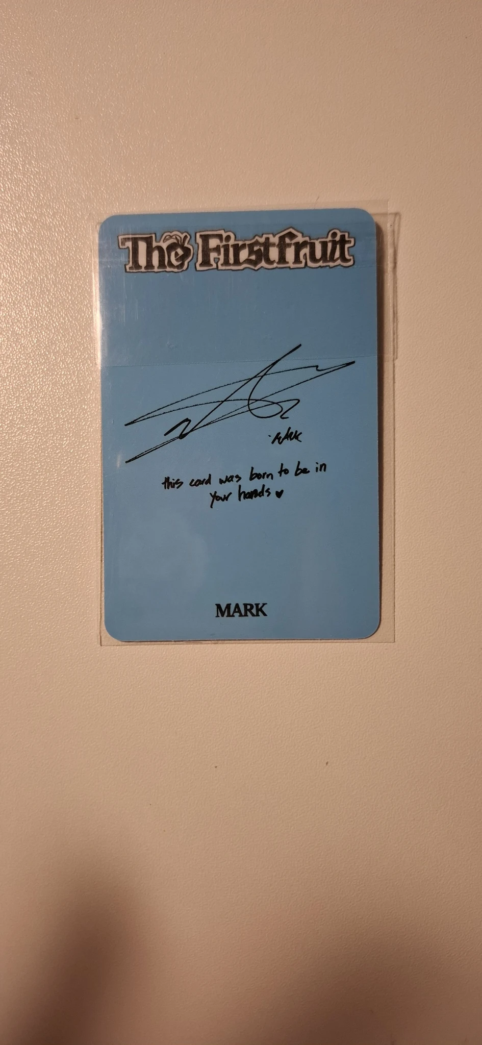 NCT Mark NCT - Mark - The Firstfruit Album square flap ver. listing photo 2