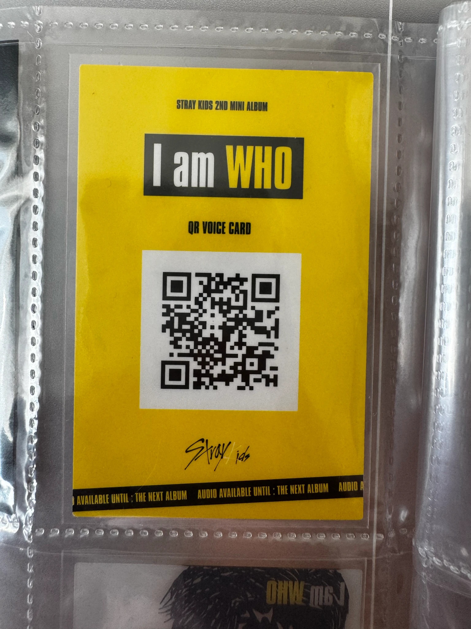 Stray Kids Felix Stray Kids - Felix - I am WHO? Album album photocard behind ver. listing photo 2