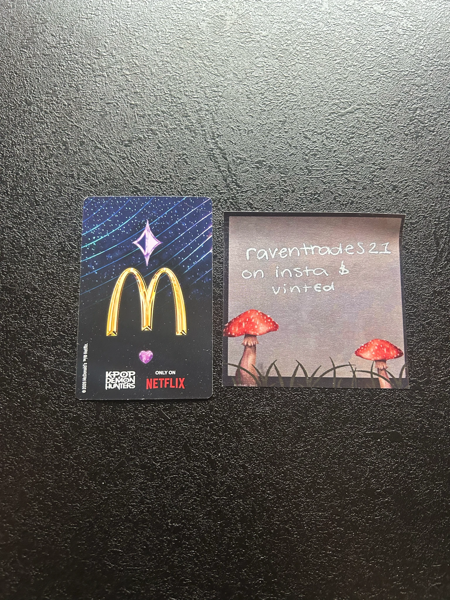 KPop Demon Hunters KPop Demon Hunters - Rumi & Jinu - McDonald’s KPop Demon Hunters Meal Other merch photocard purchase benefit brand collaboration mcdonald's listing photo 2