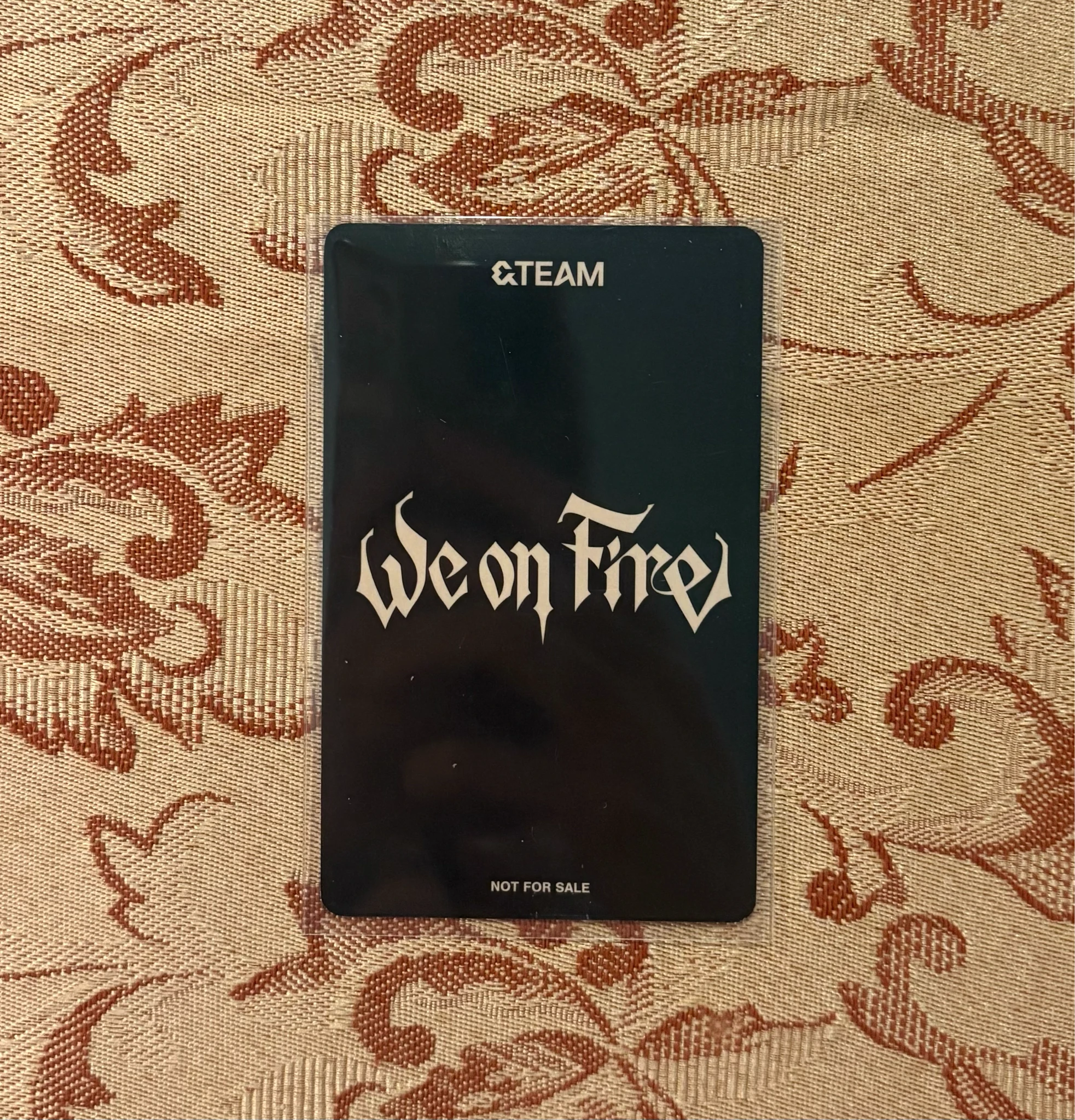 &TEAM Maki &TEAM - Maki - We on Fire  Album weverse event fansign listing photo 2