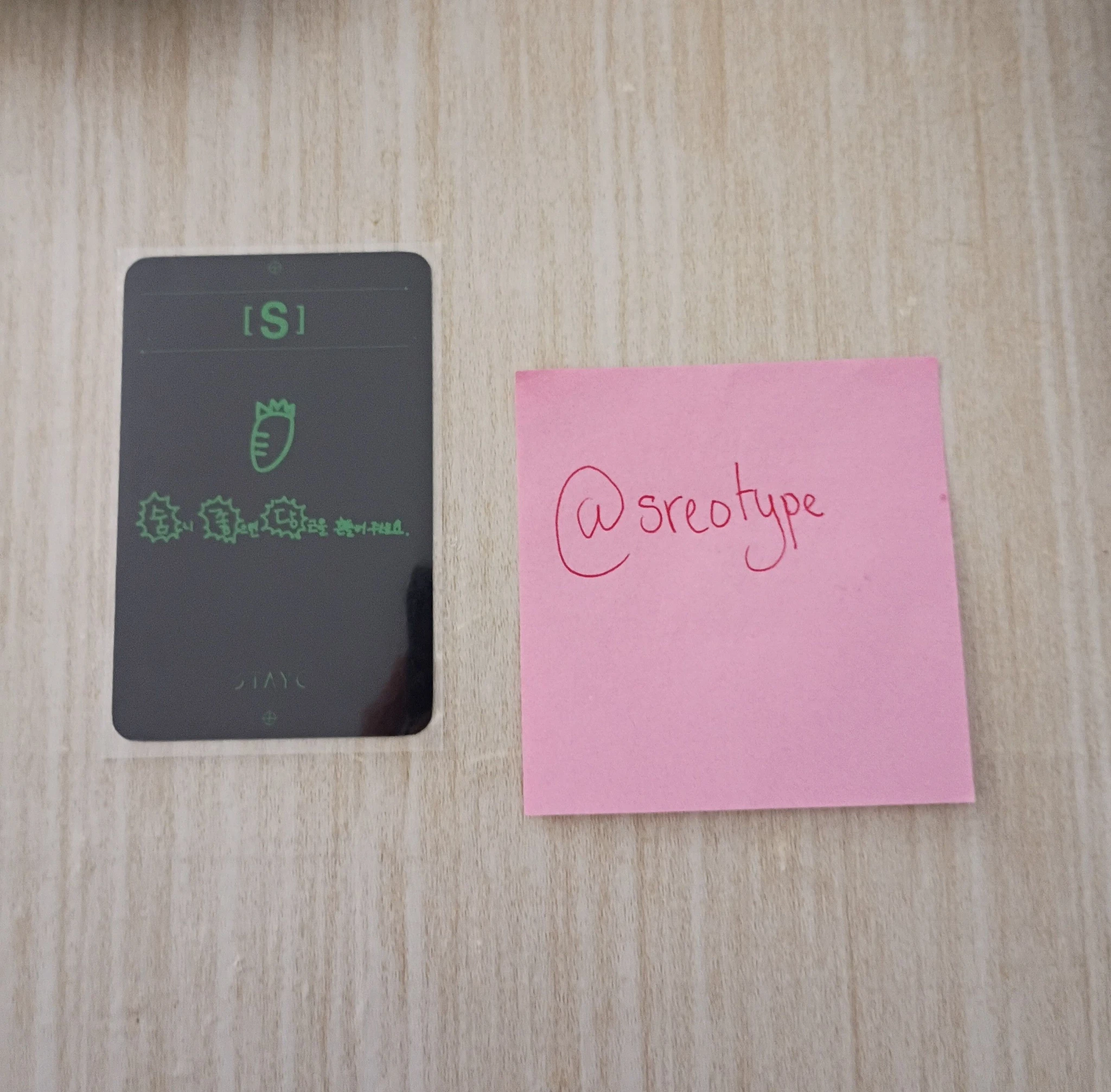 STAYC Sumin STAYC - Sumin - S Album album photocard plve version concept version message card listing photo 2