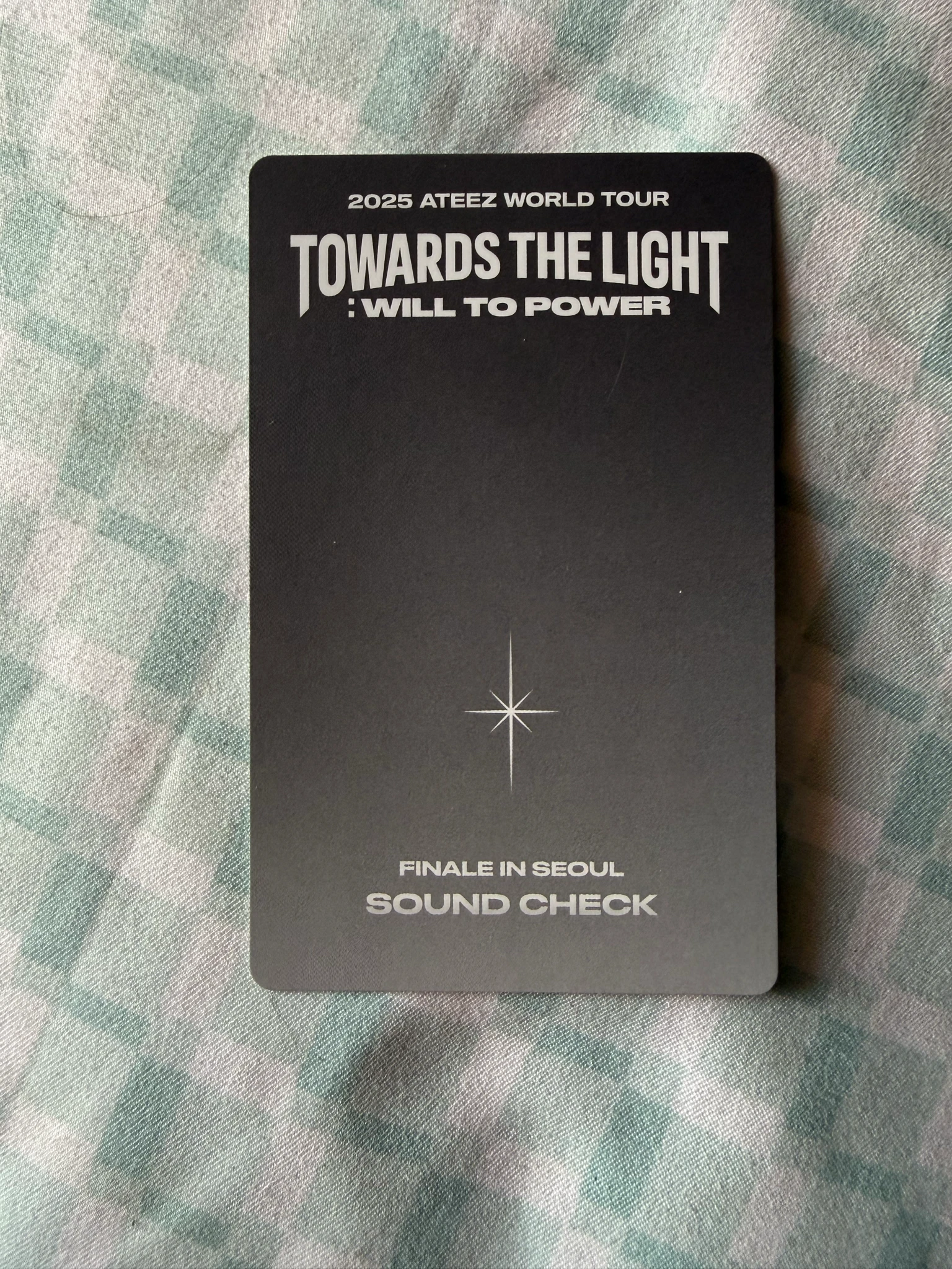 ATEEZ Mingi ATEEZ - Mingi - Towards The Light : Will To Power World Tour Event sailor package listing photo 2