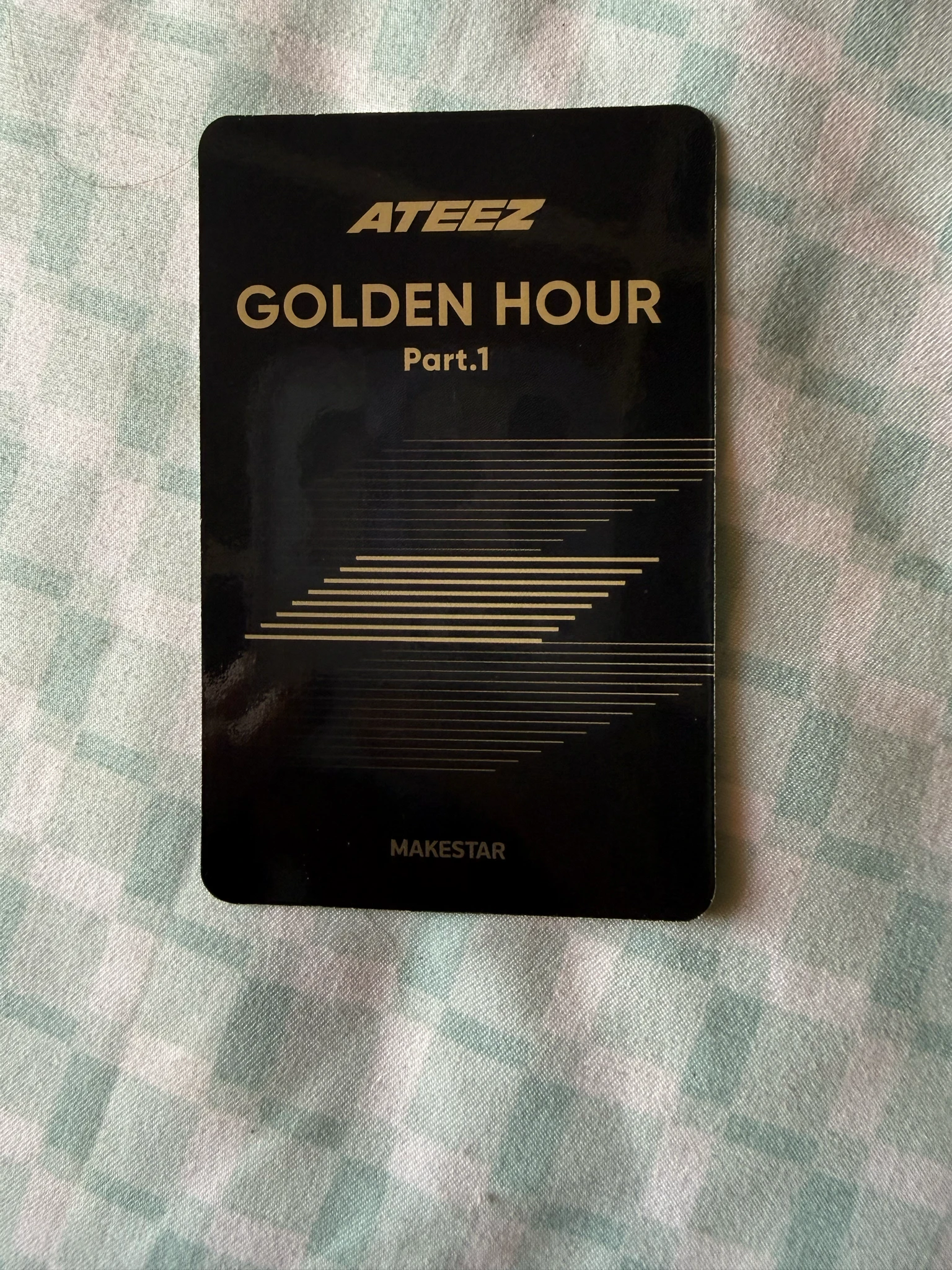 ATEEZ Mingi ATEEZ - Mingi - Golden Hour : Part.1 Album pob (pre-order benefit) listing photo 2
