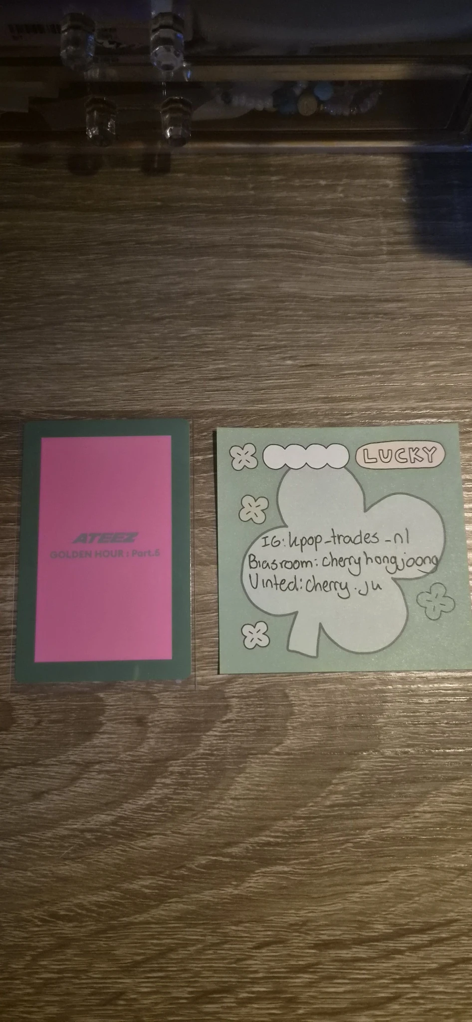 ATEEZ Yunho ATEEZ - Yunho - GOLDEN HOUR : Part.5 Album album photocard Z version listing photo 2