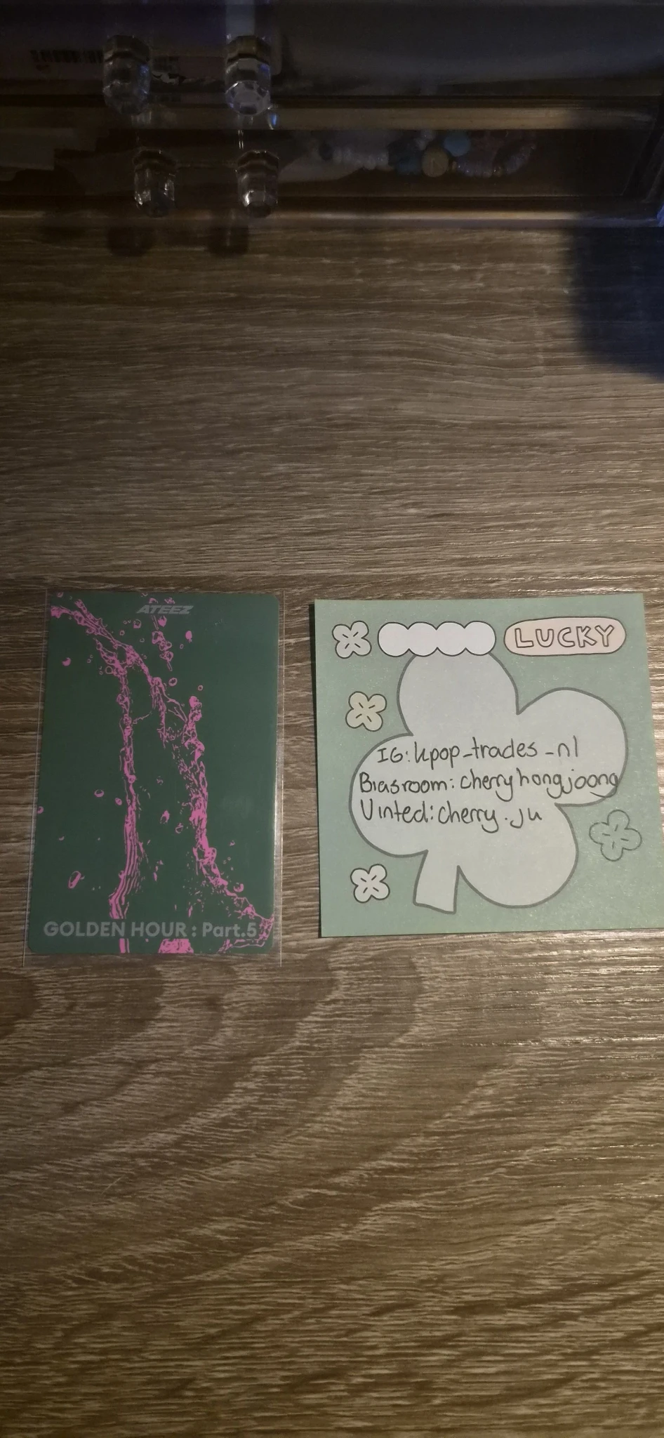ATEEZ San ATEEZ - San - GOLDEN HOUR : Part.5 Album album photocard listing photo 2