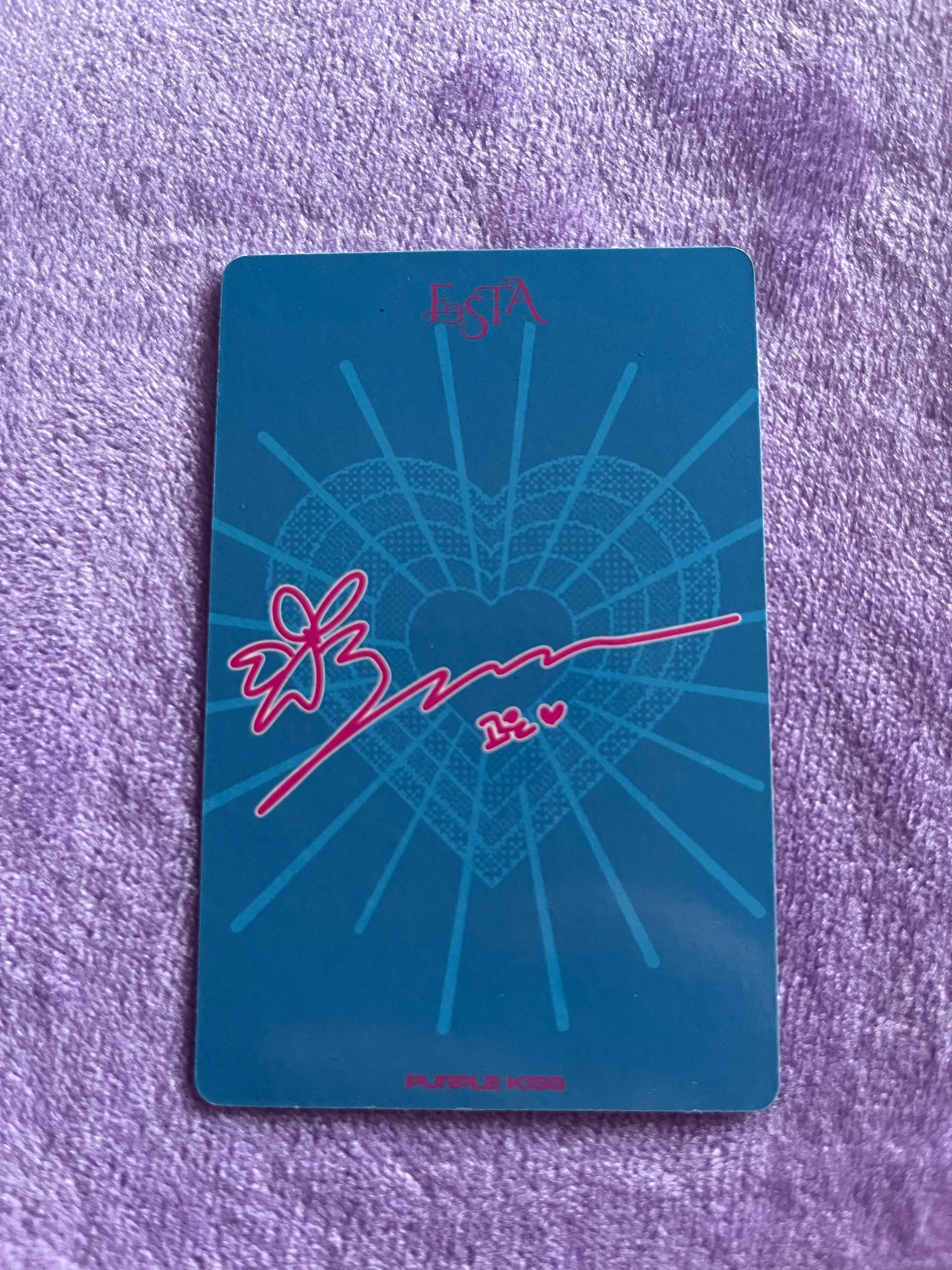 PURPLE KISS Na Goeun  PURPLE KISS - Na Goeun  - FESTA Album album photocard listing photo 2