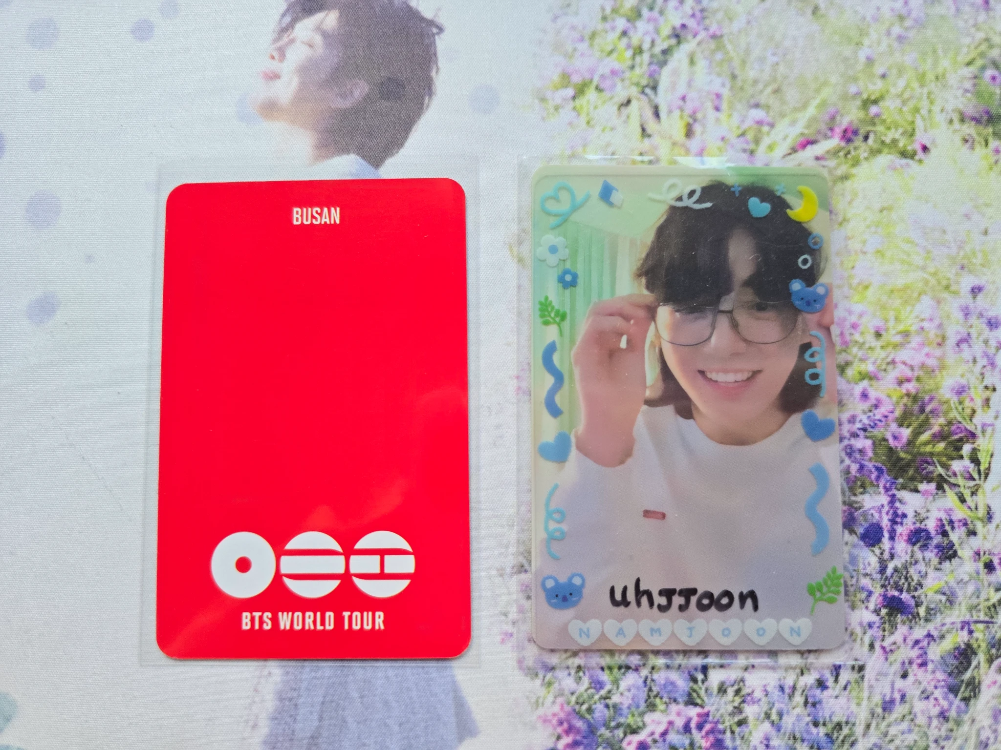 BTS j-hope BTS - j-hope - ARIRANG World Tour Event busan entrance / attendance benefit photocard set listing photo 2
