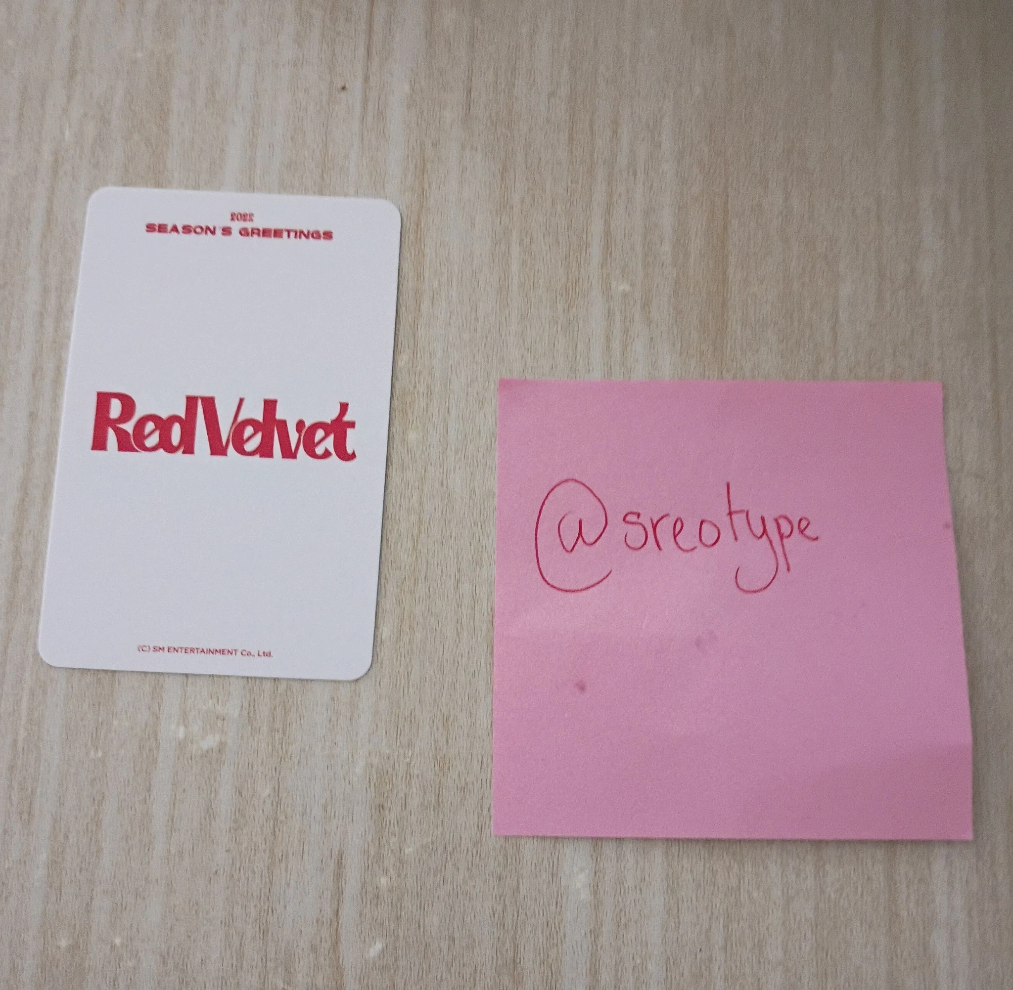 Red Velvet Joy Red Velvet - Joy - 2023 Season's Greetings Other listing photo 2