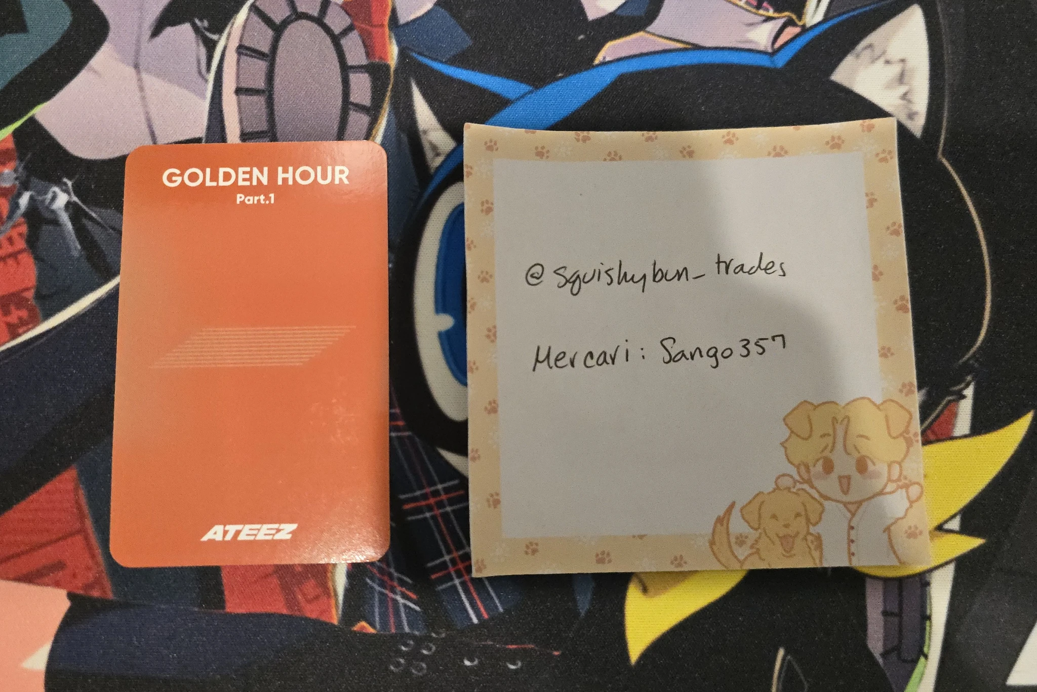 ATEEZ Yeosang ATEEZ - Yeosang - Golden Hour : Part.1 Album album photocard platform version listing photo 2