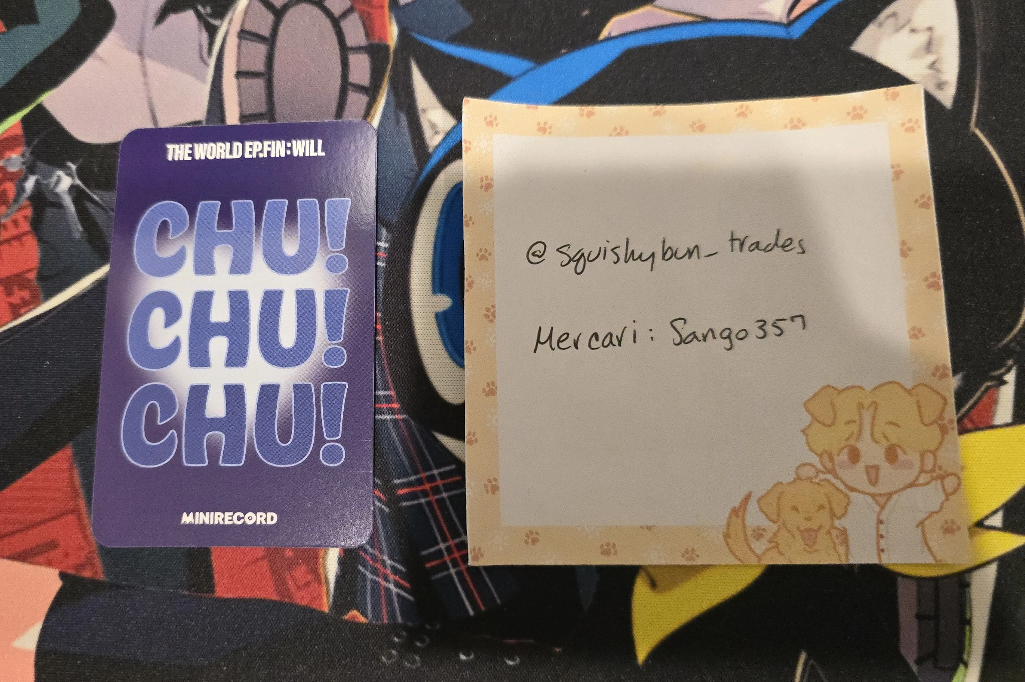 ATEEZ Seonghwa ATEEZ - Seonghwa - THE WORLD EP.FIN: WILL Album minirecord chu video call fansign listing photo 2