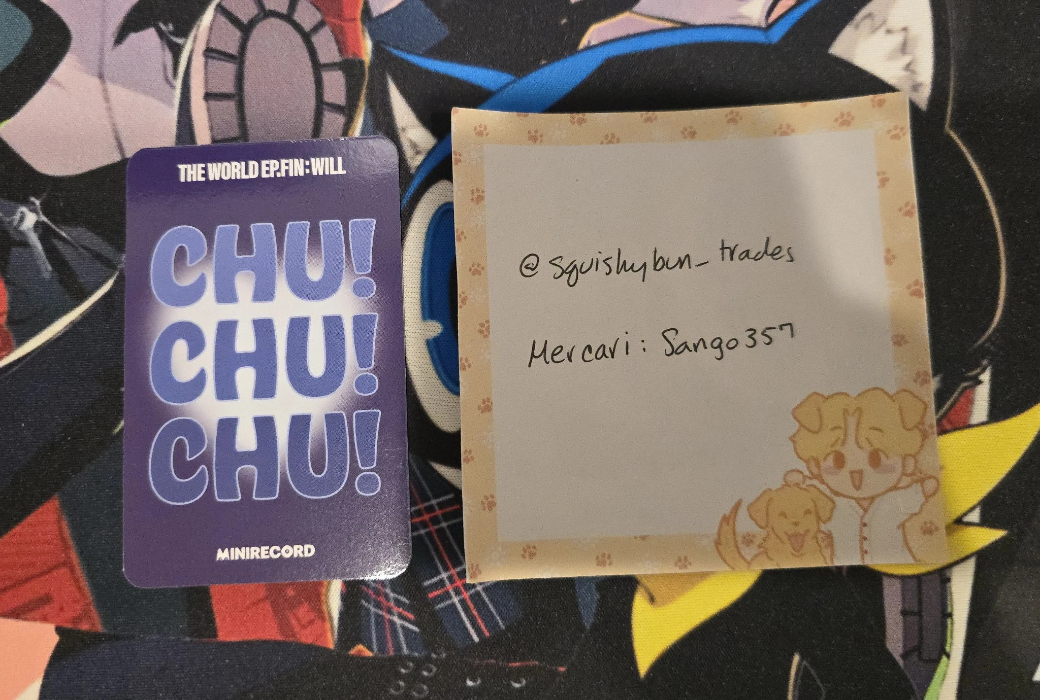 ATEEZ San ATEEZ - San - THE WORLD EP.FIN: WILL Album chu minirecord video call fansign listing photo 2