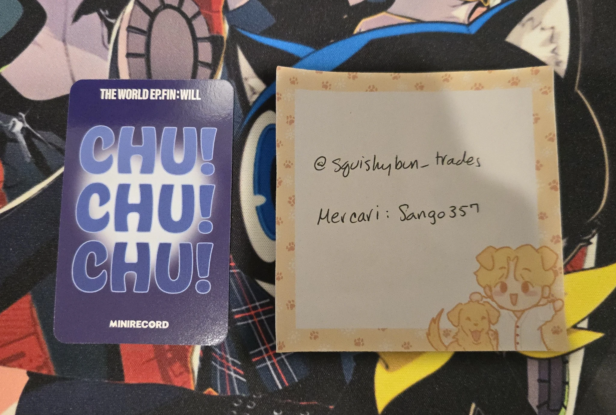 ATEEZ Wooyoung ATEEZ - Wooyoung - THE WORLD EP.FIN: WILL Album chu video call fansign minirecord listing photo 2