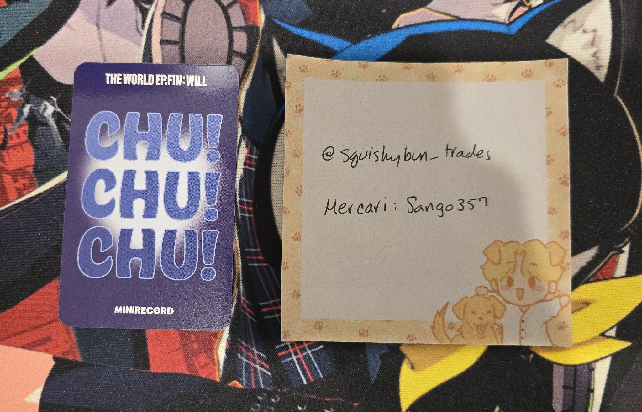 ATEEZ Jongho ATEEZ - Jongho - THE WORLD EP.FIN: WILL Album chu minirecord video call fansign listing photo 2