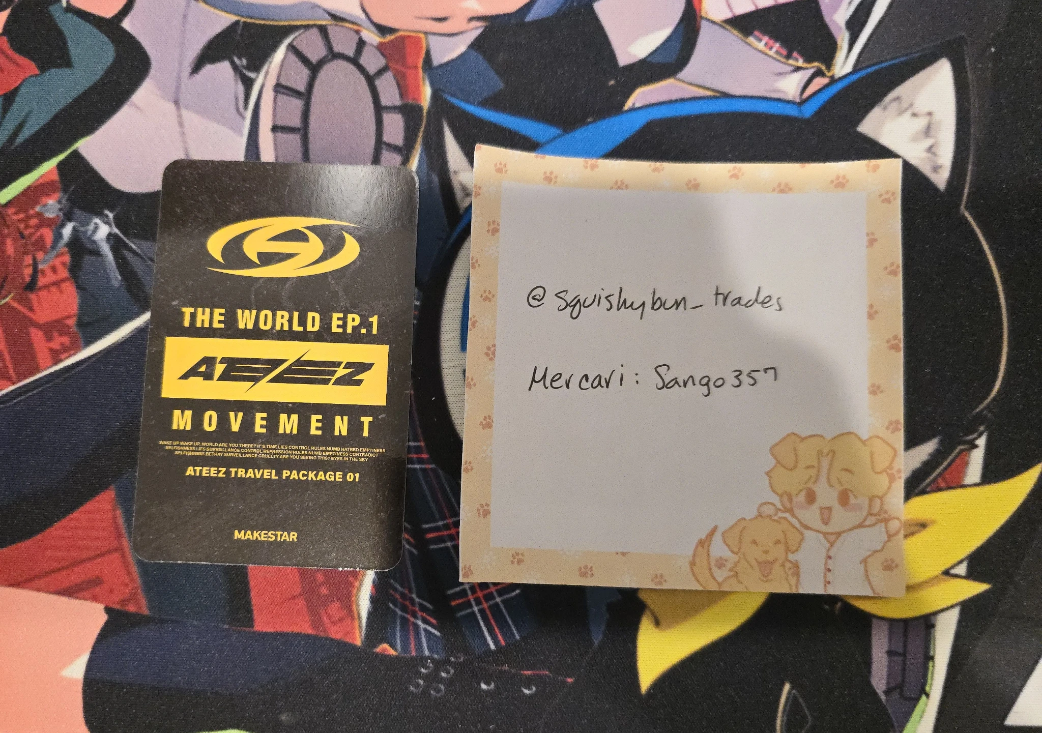 ATEEZ Yunho ATEEZ - Yunho - THE WORLD EP.1 : MOVEMENT Album travel package round 1 makestar purchase benefit listing photo 2