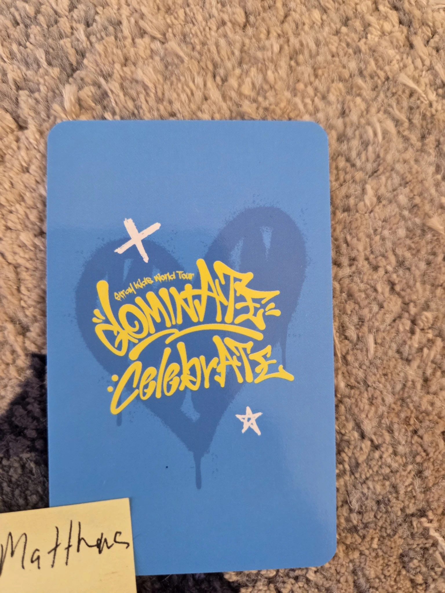 Stray Kids Bang Chan Stray Kids - Bang Chan - dominATE: celebrATE Pop-Up Store Event online pre-order benefit (pob) purchase benefit listing photo 2