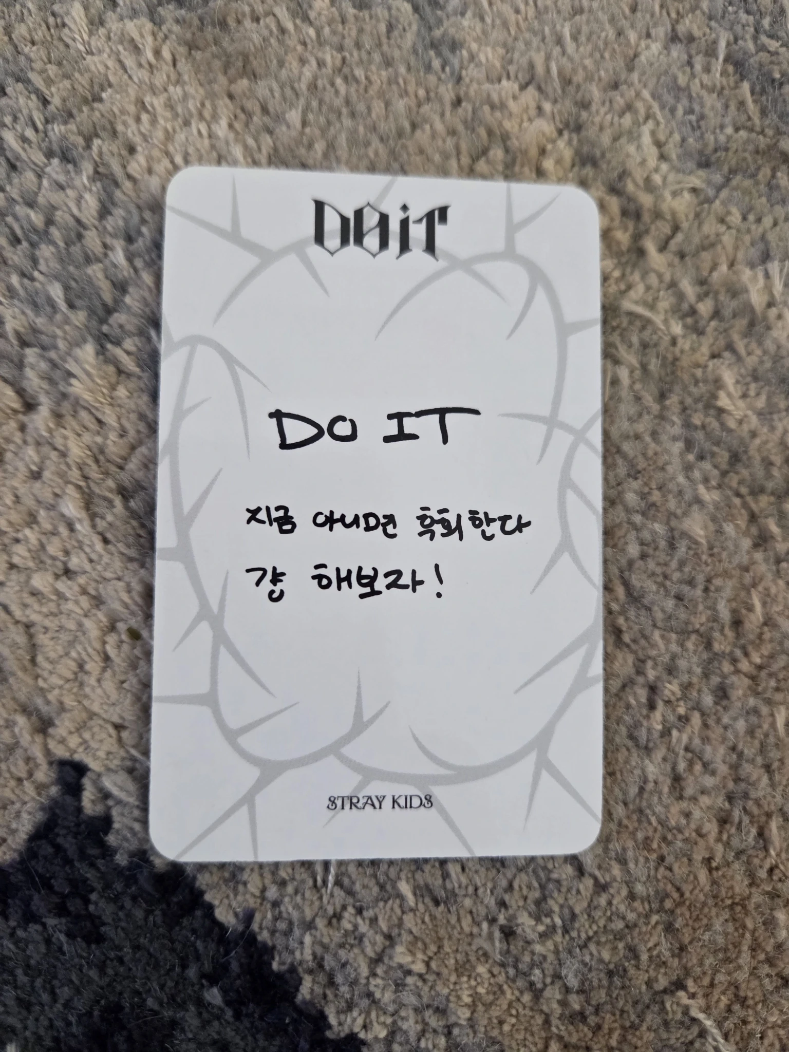 Stray Kids Bang Chan Stray Kids - Bang Chan - Do It Album album photocard do ver listing photo 2