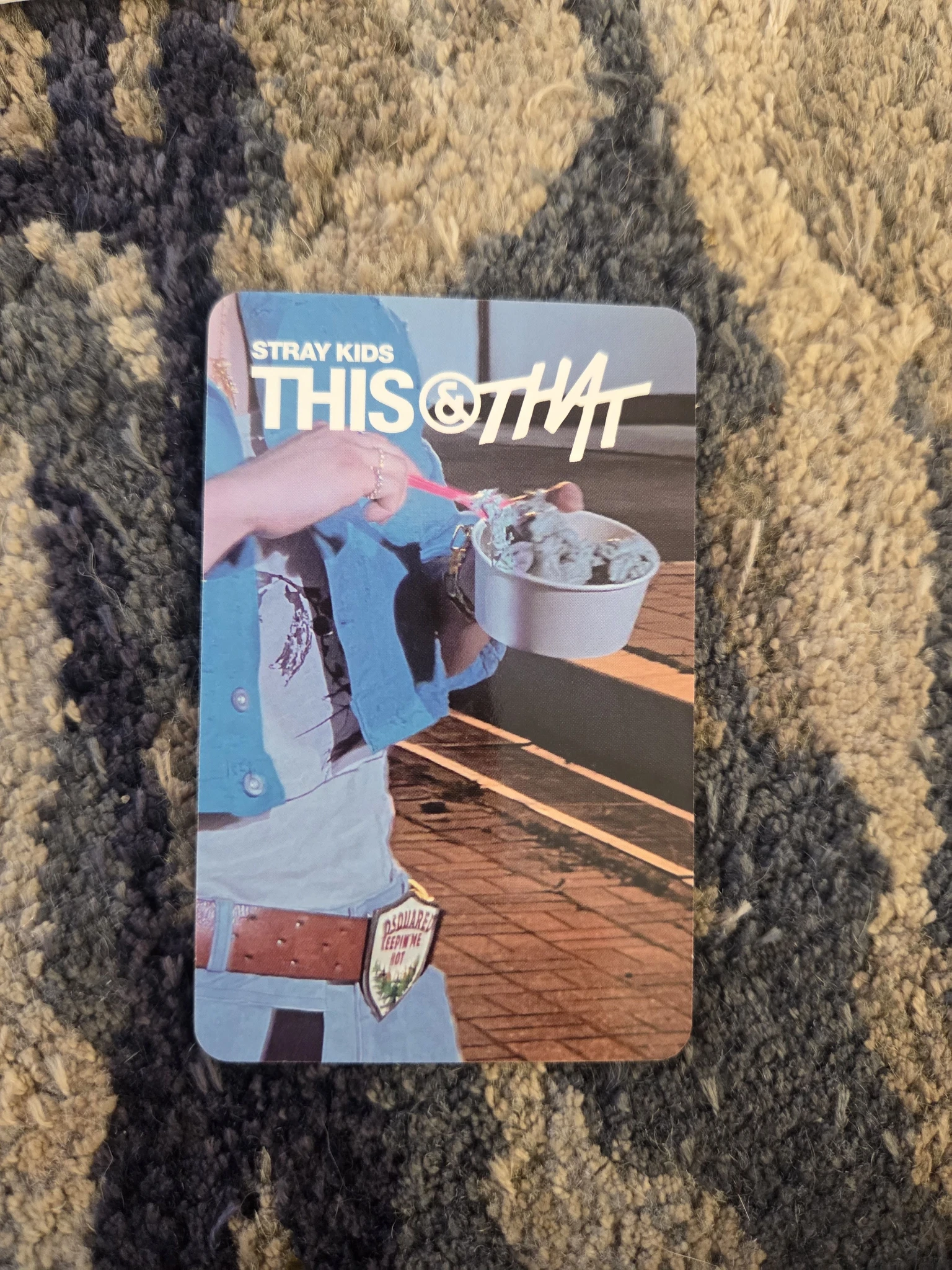 Stray Kids Changbin Stray Kids - Changbin - THIS & THAT Album album photocard first press only & version listing photo 2