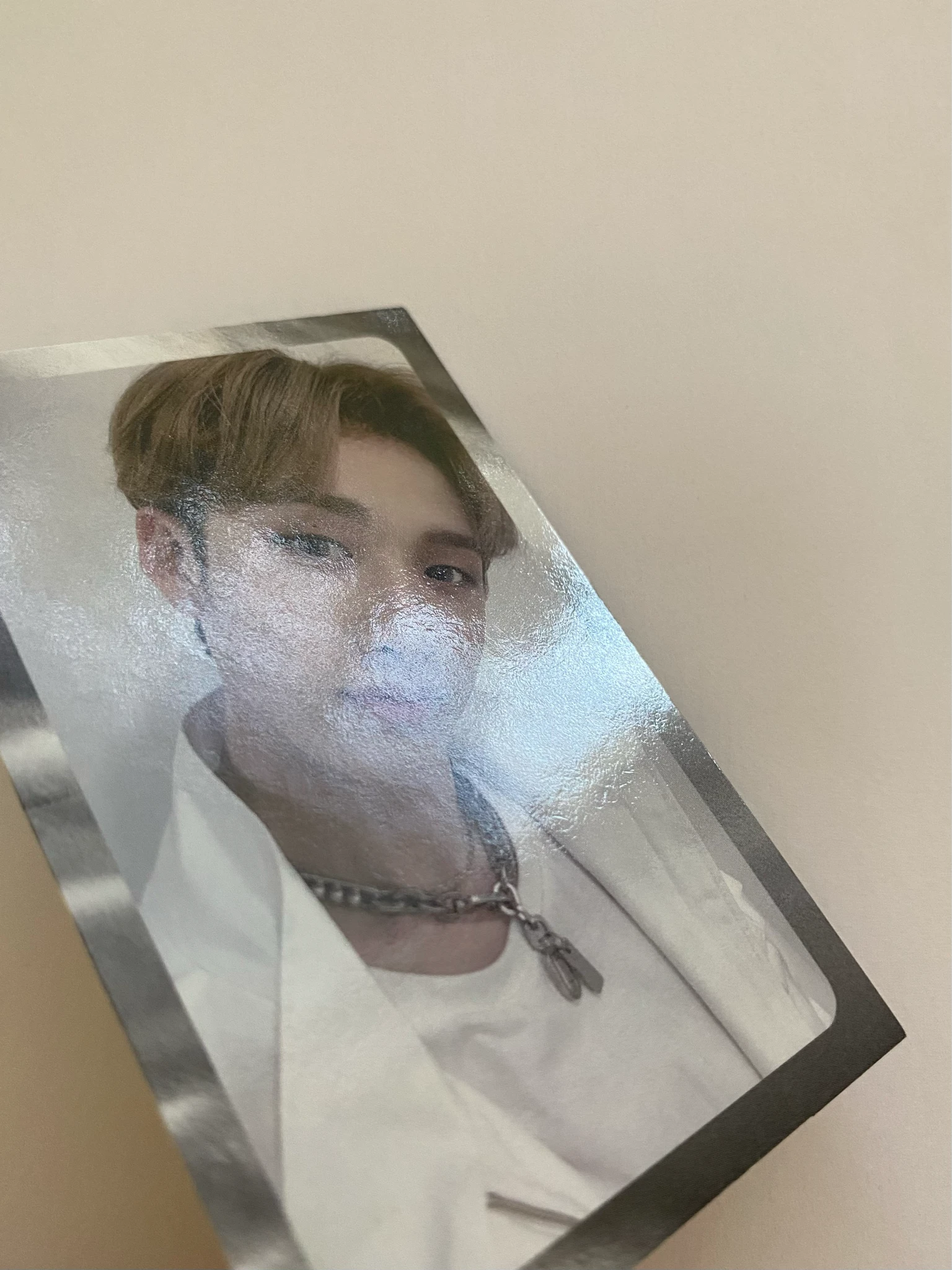 Stray Kids Bang Chan Stray Kids - Bang Chan - Clé: Levanter Album album photocard silver border ver. listing photo 2