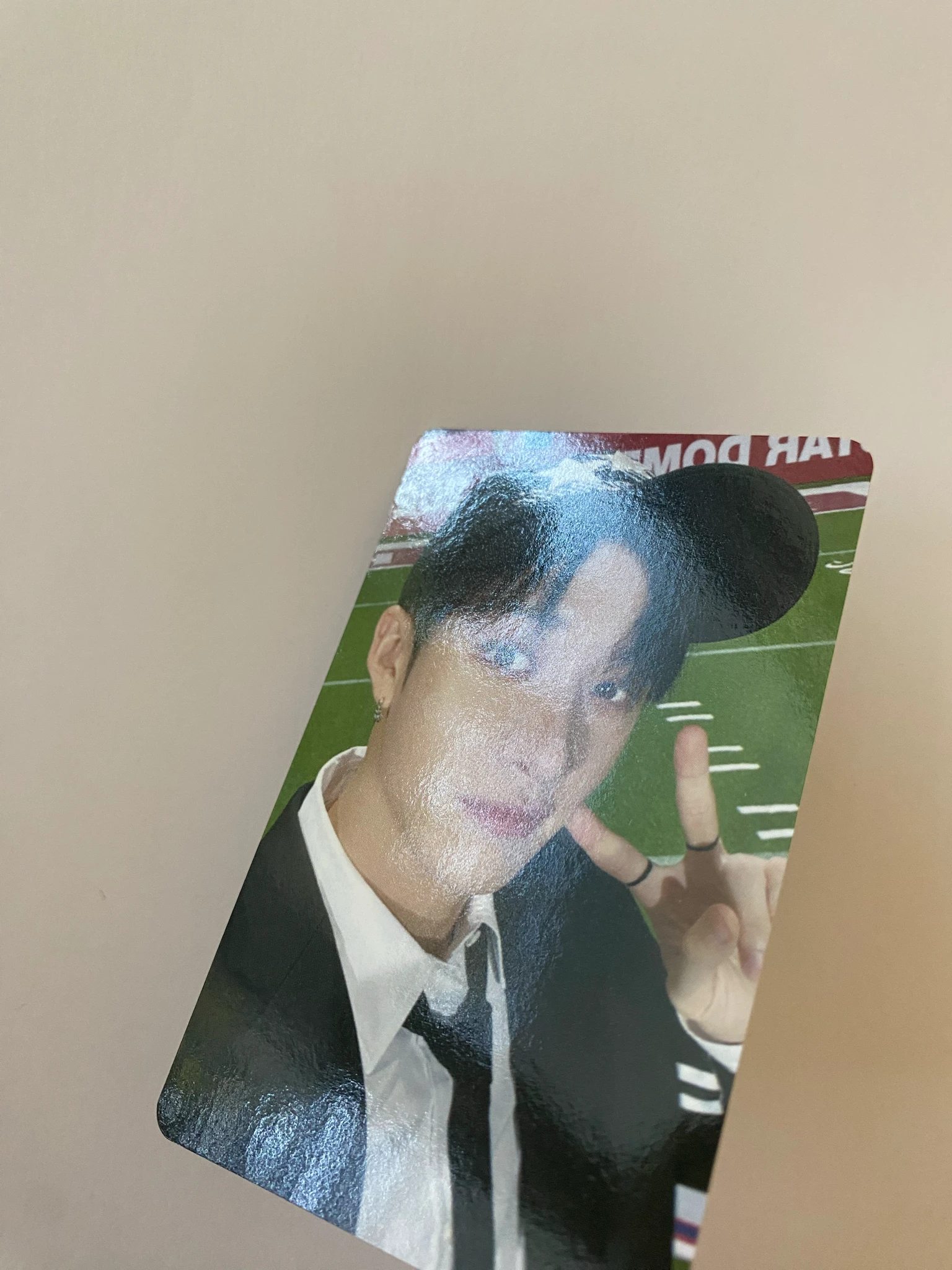 Stray Kids Bang Chan Stray Kids - Bang Chan - 5-Star Dome Tour 2023 Event merch photocard toploader listing photo 2