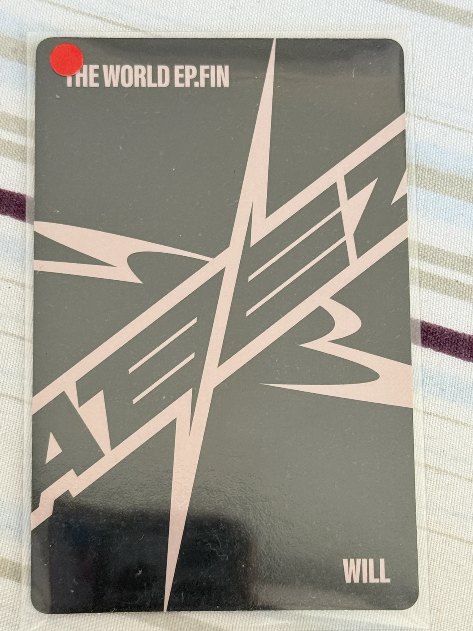 ATEEZ San ATEEZ - San - THE WORLD EP.FIN: WILL Album album photocard A version listing photo 2