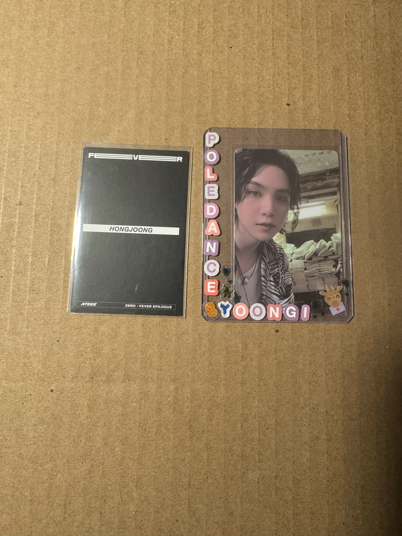 ATEEZ Hongjoong ATEEZ - Hongjoong - ZERO : FEVER EPILOGUE Album album photocard listing photo 2