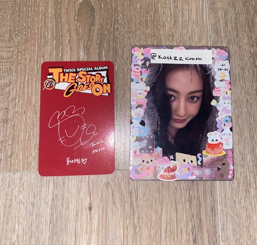 TWICE Momo TWICE - Momo - TEN: The Story Goes On Album album photocard Cast Ver. listing photo 2