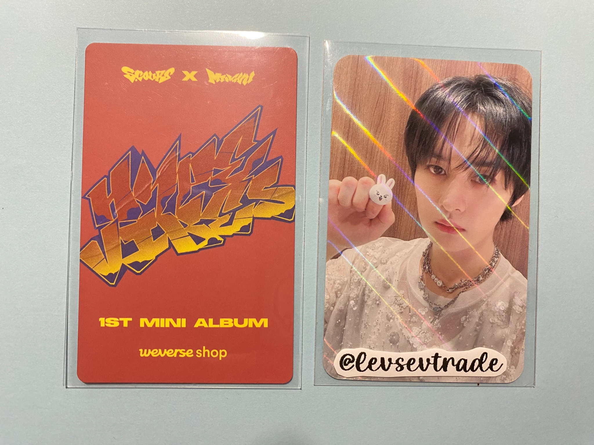 SEVENTEEN Mingyu SEVENTEEN - Mingyu - Hype Vibes Album weverse global pre-order benefit (pob) listing photo 2