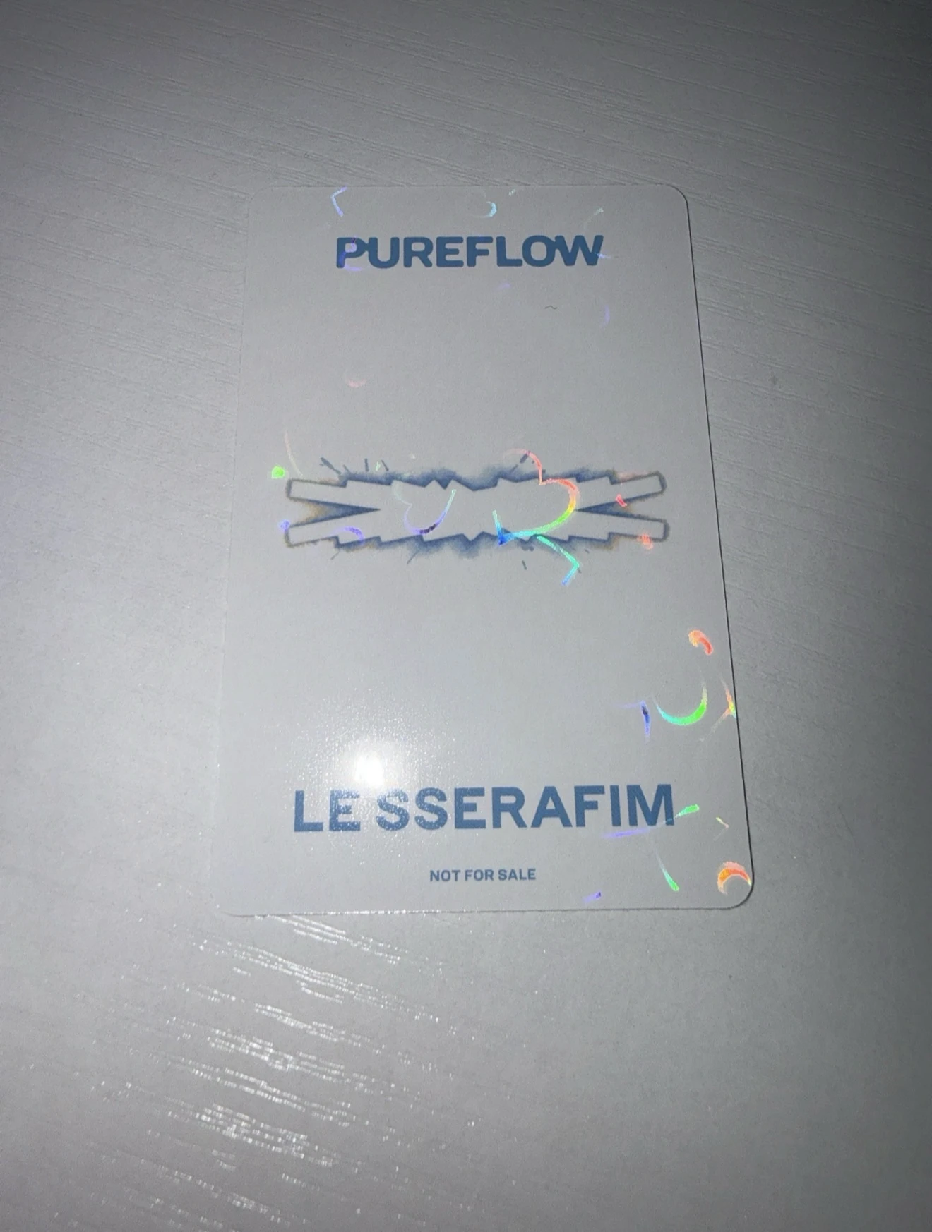 LE SSERAFIM Huh Yunjin LE SSERAFIM - Huh Yunjin - PUREFLOW pt.1 Album pob (pre-order benefit) compact version ums japan (universal music store) holographic (hologram) listing photo 2