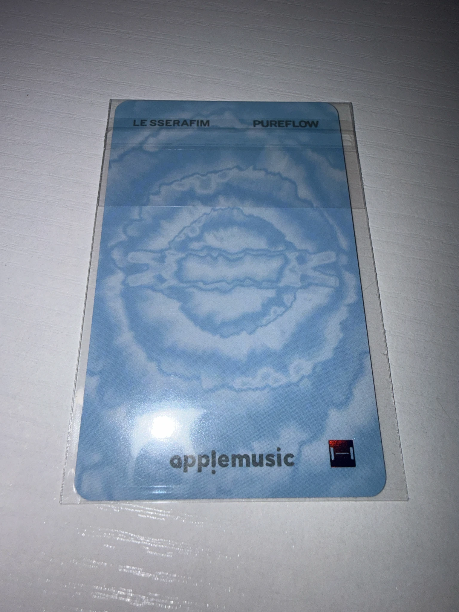 LE SSERAFIM Kazuha LE SSERAFIM - Kazuha - PUREFLOW pt.1 Album apple music lucky draw (LD) round 2 listing photo 2