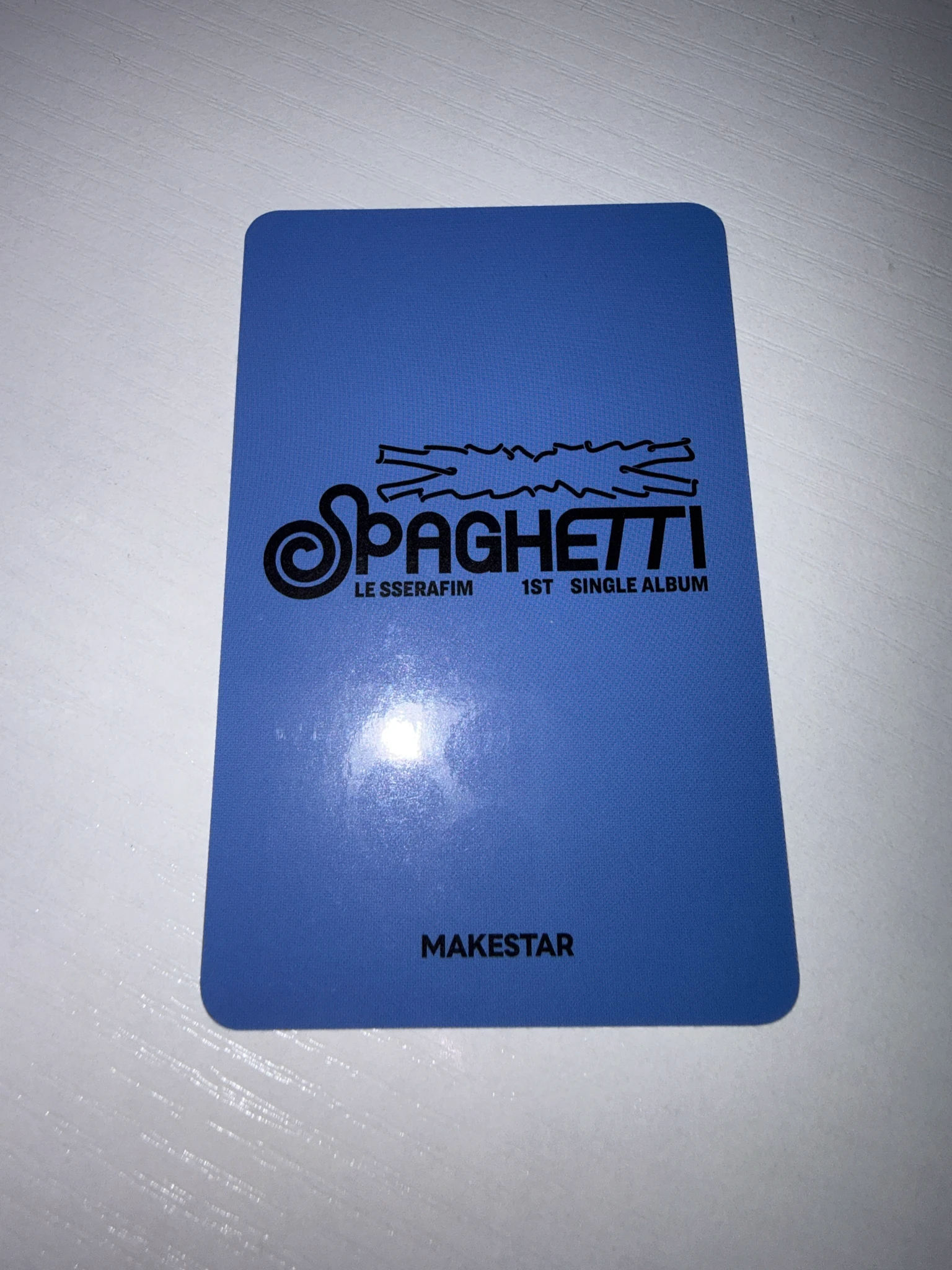 LE SSERAFIM Kazuha LE SSERAFIM - Kazuha - SPAGHETTI Album makestar china video call (fancall) round 4 listing photo 2