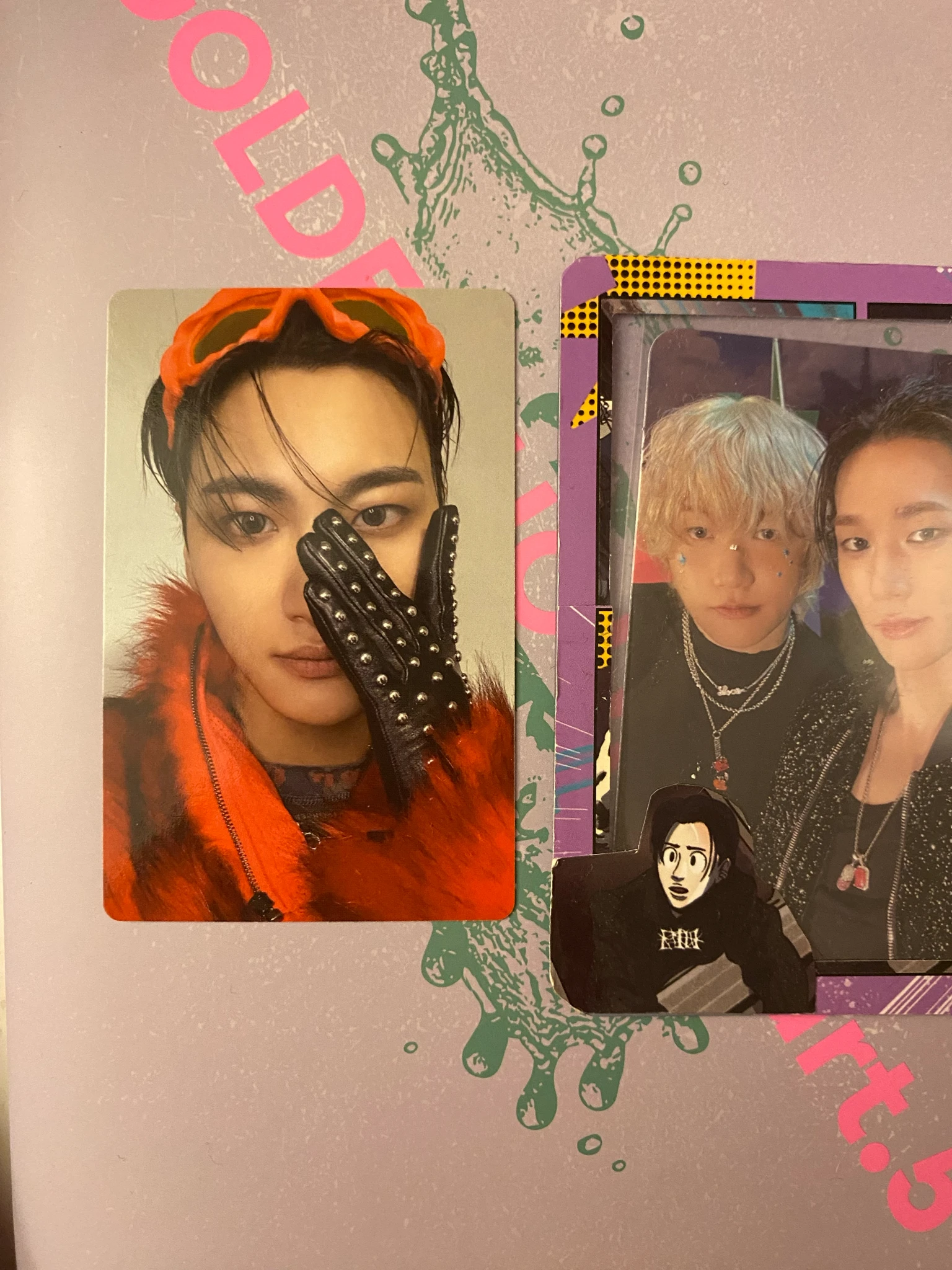 ATEEZ Seonghwa ATEEZ - Seonghwa - GOLDEN HOUR : Part.5 Album international exclusive album photocard listing photo 2