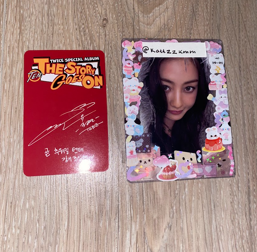 TWICE Jeongyeon TWICE - Jeongyeon - TEN: The Story Goes On Album cast version album photocard listing photo 2
