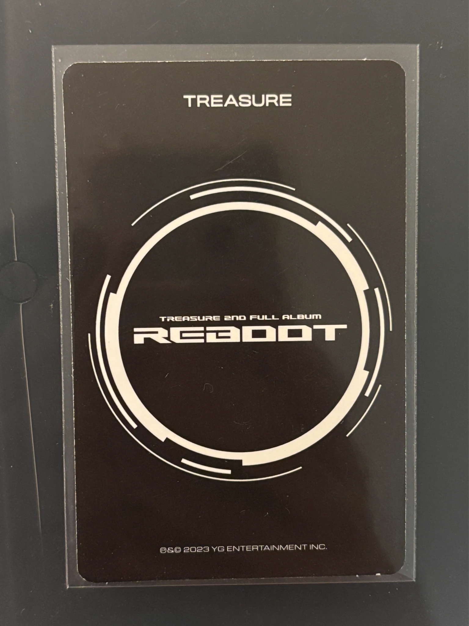 TREASURE Choi Hyunsuk TREASURE - Choi Hyunsuk - REBOOT Album album photocard photobook version version 1 concept photocard listing photo 2