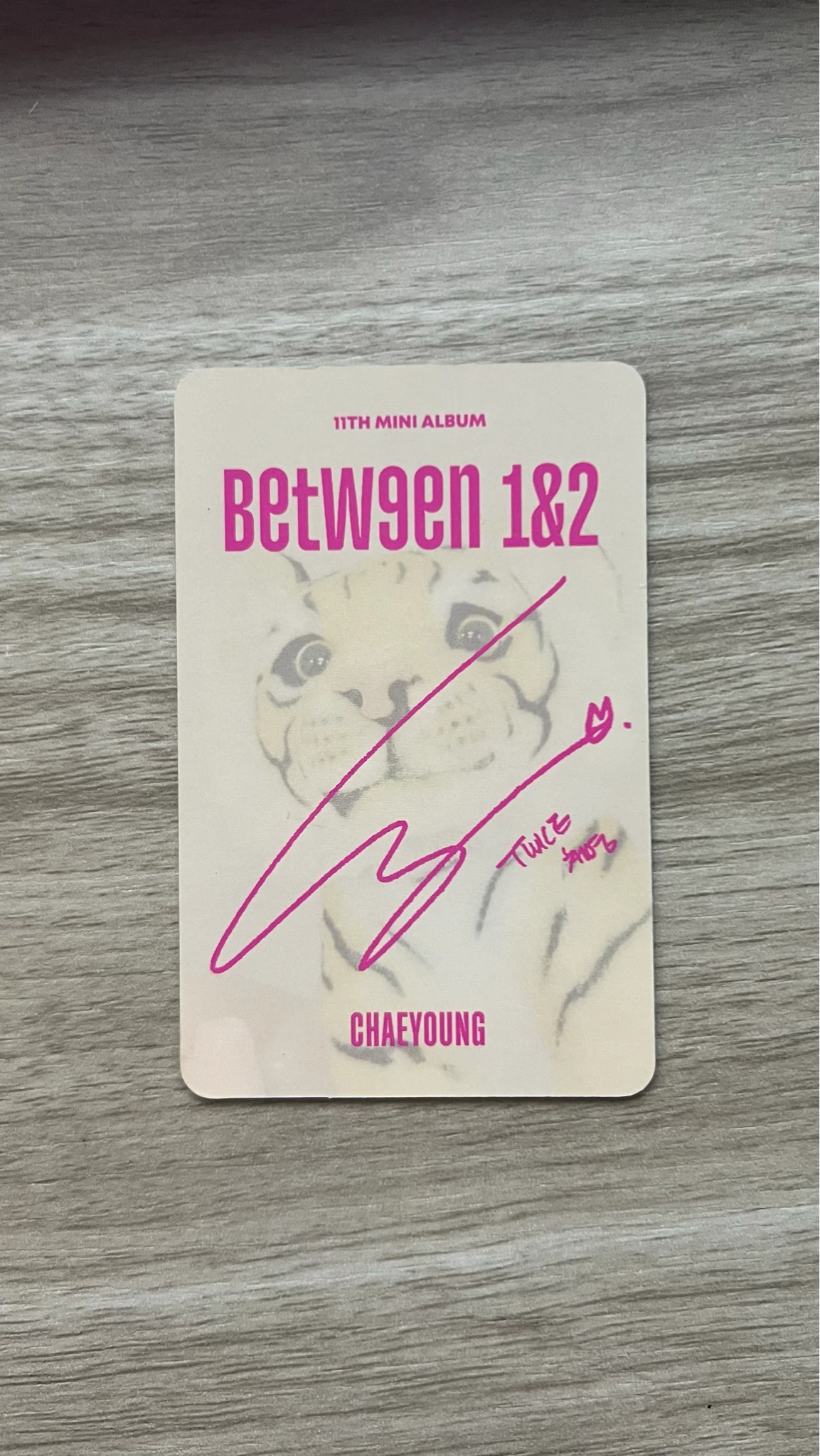 TWICE Chaeyoung TWICE-Chaeyoung-Album-BETWEEN 1&2 listing photo 2
