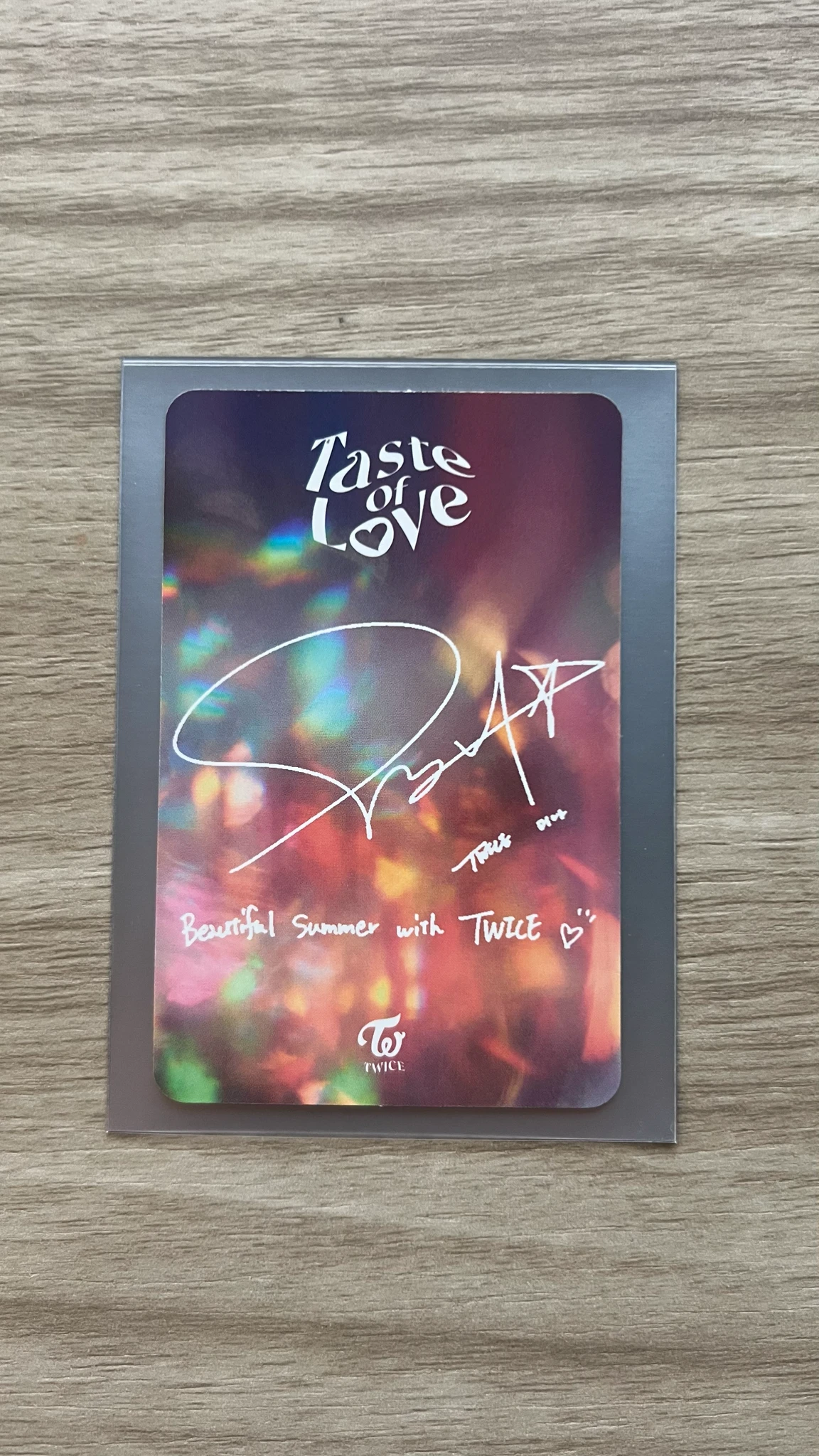 TWICE Mina TWICE - Mina - Taste of Love Album album photocard listing photo 2