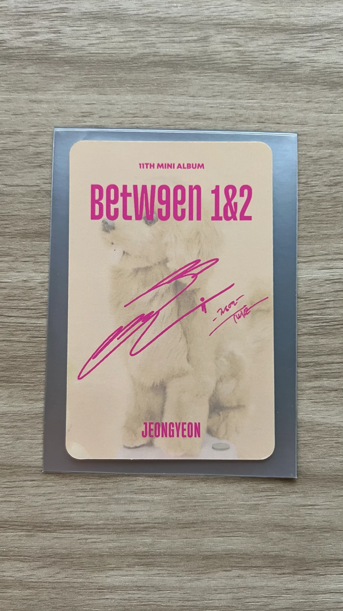 TWICE Jeongyeon TWICE-Jeongyeon-Album-BETWEEN 1&2 listing photo 2
