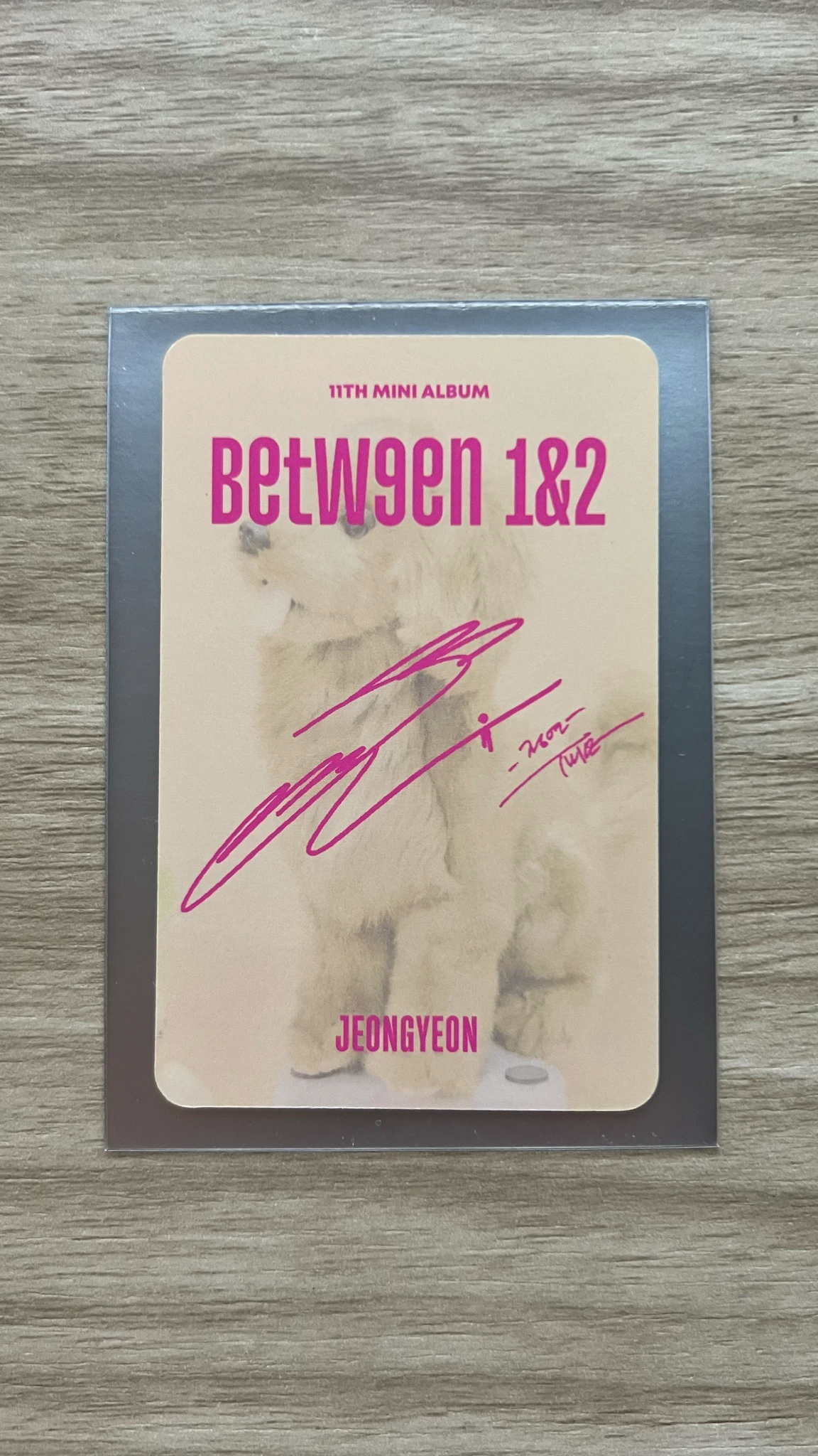 TWICE Jeongyeon TWICE-Jeongyeon-Album-BETWEEN 1&2 listing photo 2