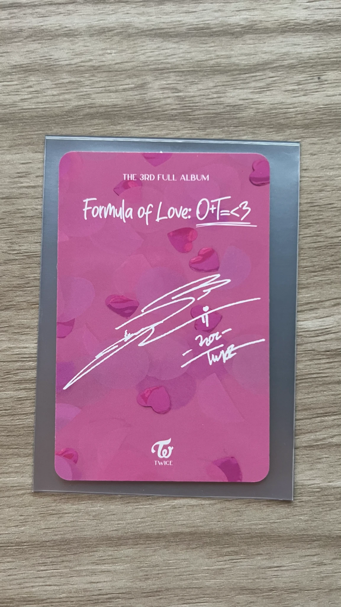 TWICE Jeongyeon TWICE-Jeongyeon-Album-Formula of Love: O+T=<3 listing photo 2